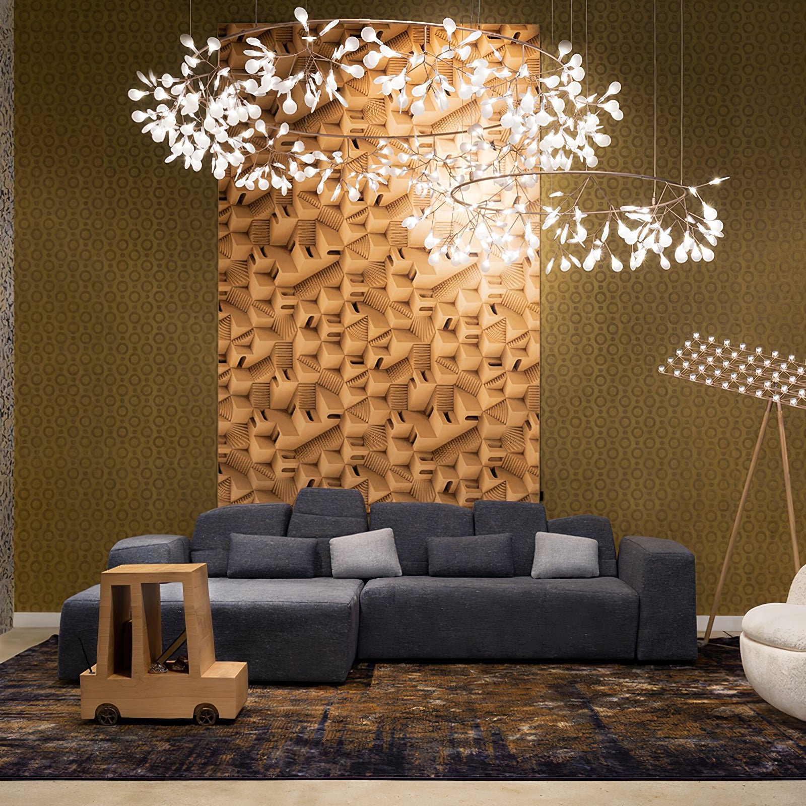 Big O Firefly LED Chandelier - Blowlighting