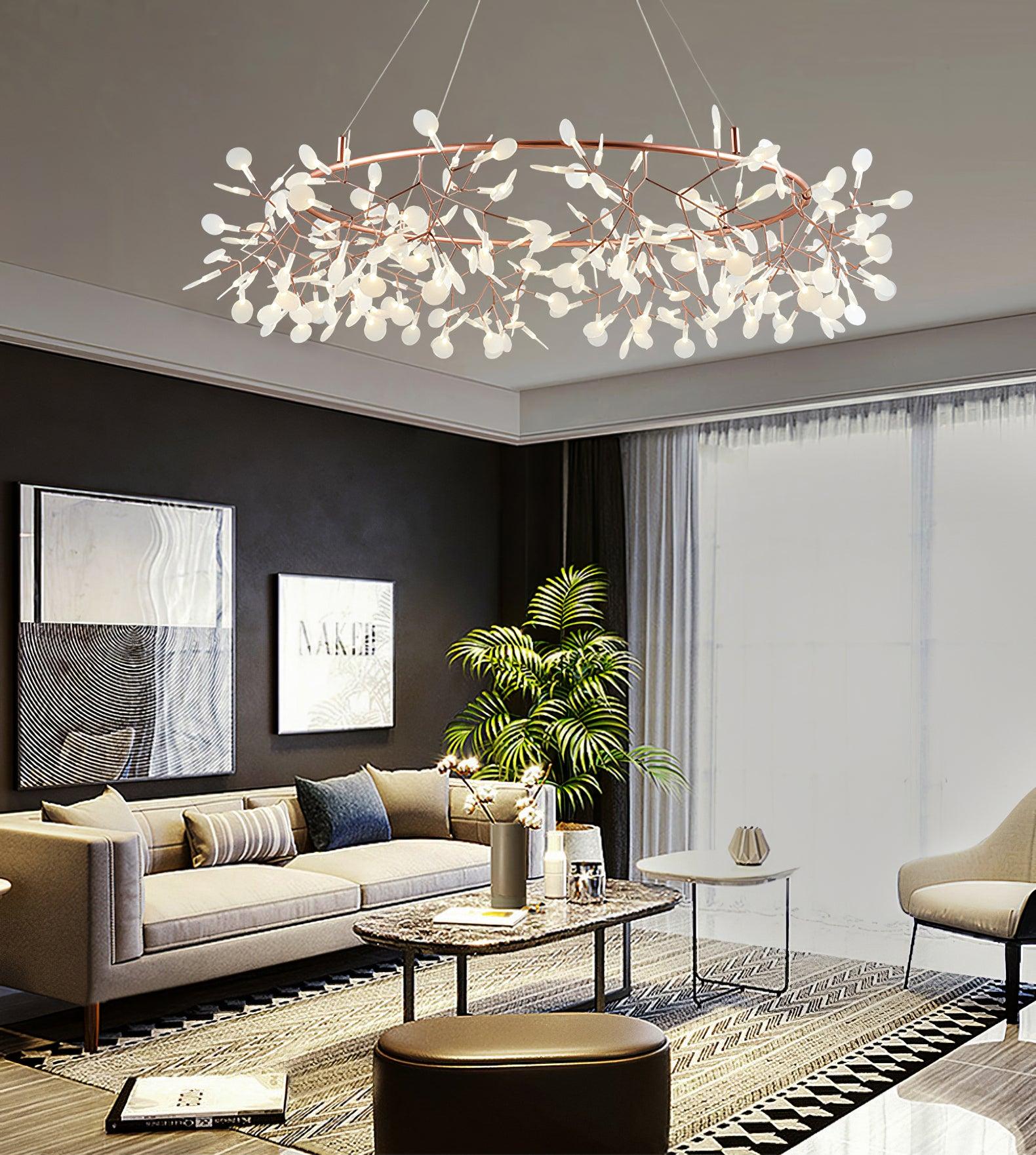 Big O Firefly LED Chandelier - Blowlighting