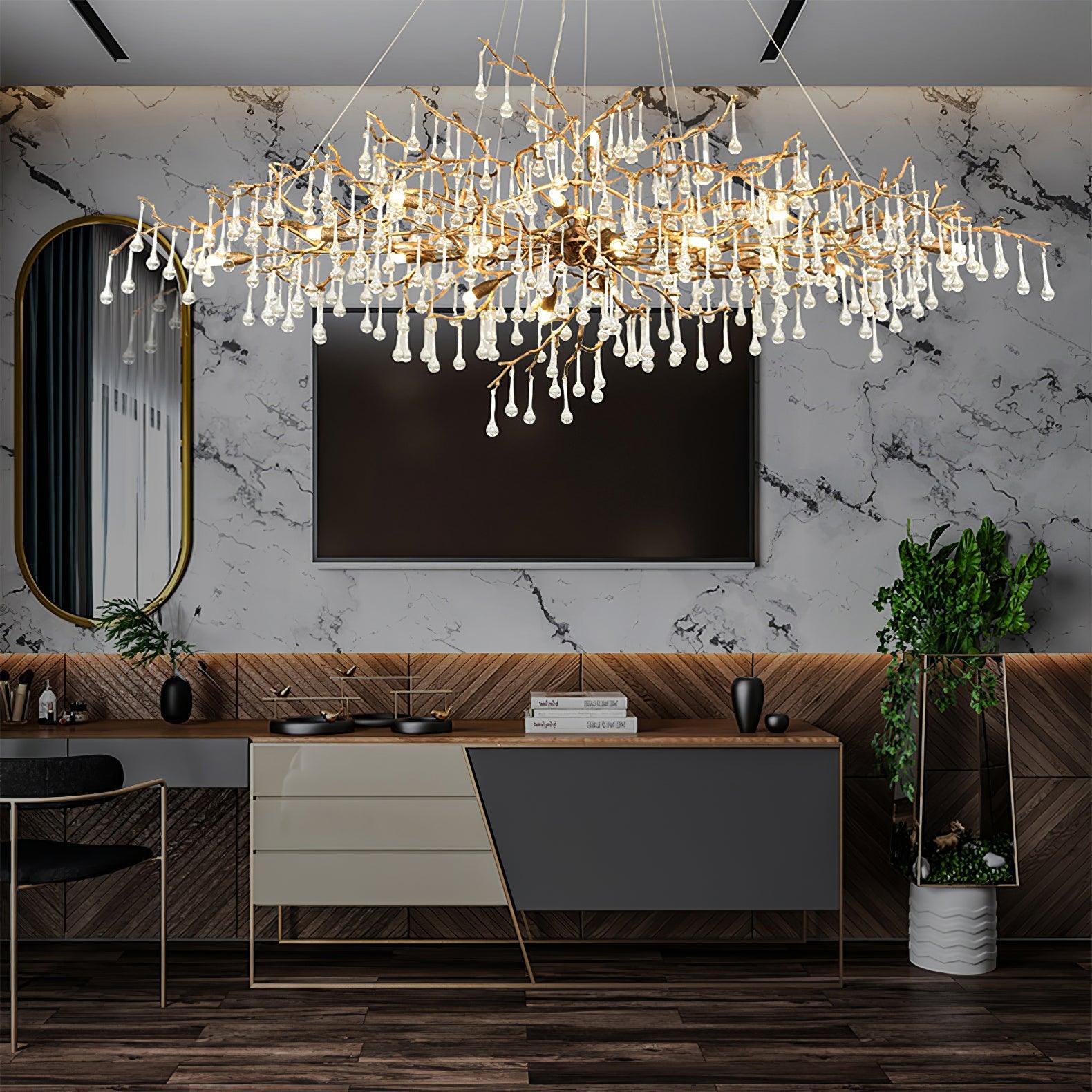 Bijou Chandelier - Blowlighting