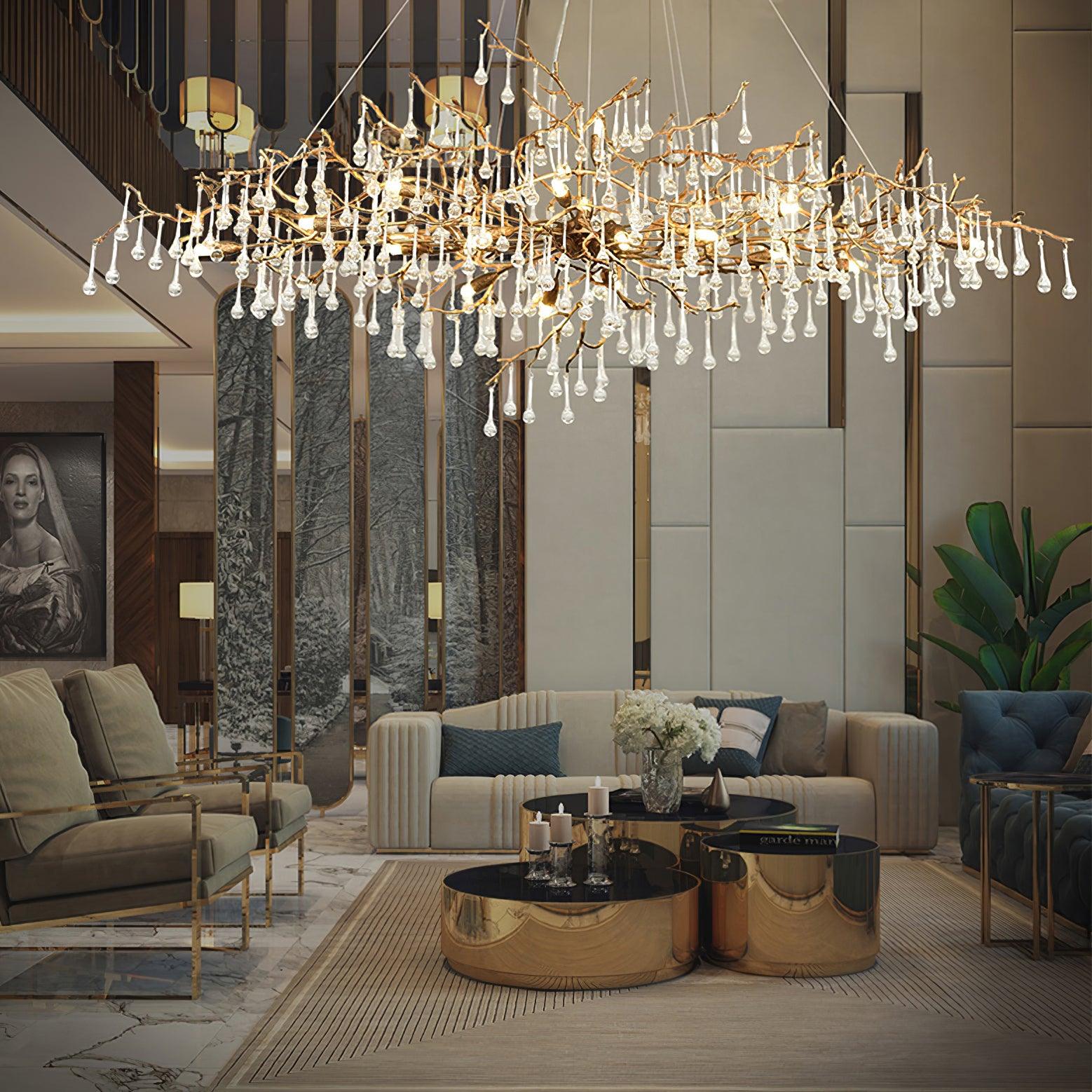 Bijou Chandelier - Blowlighting