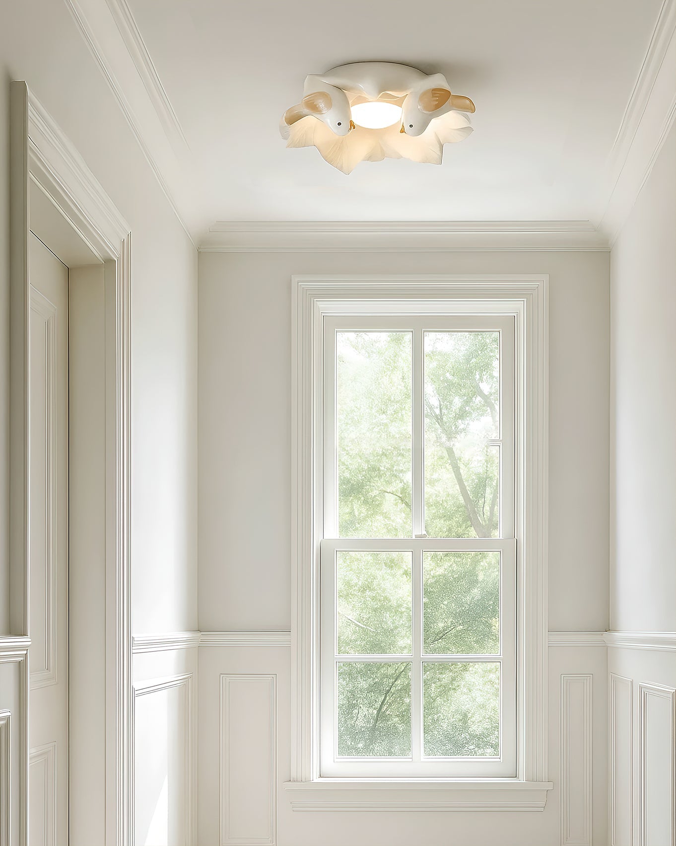 Bilal Bird Modern Ceramics Ceiling Light