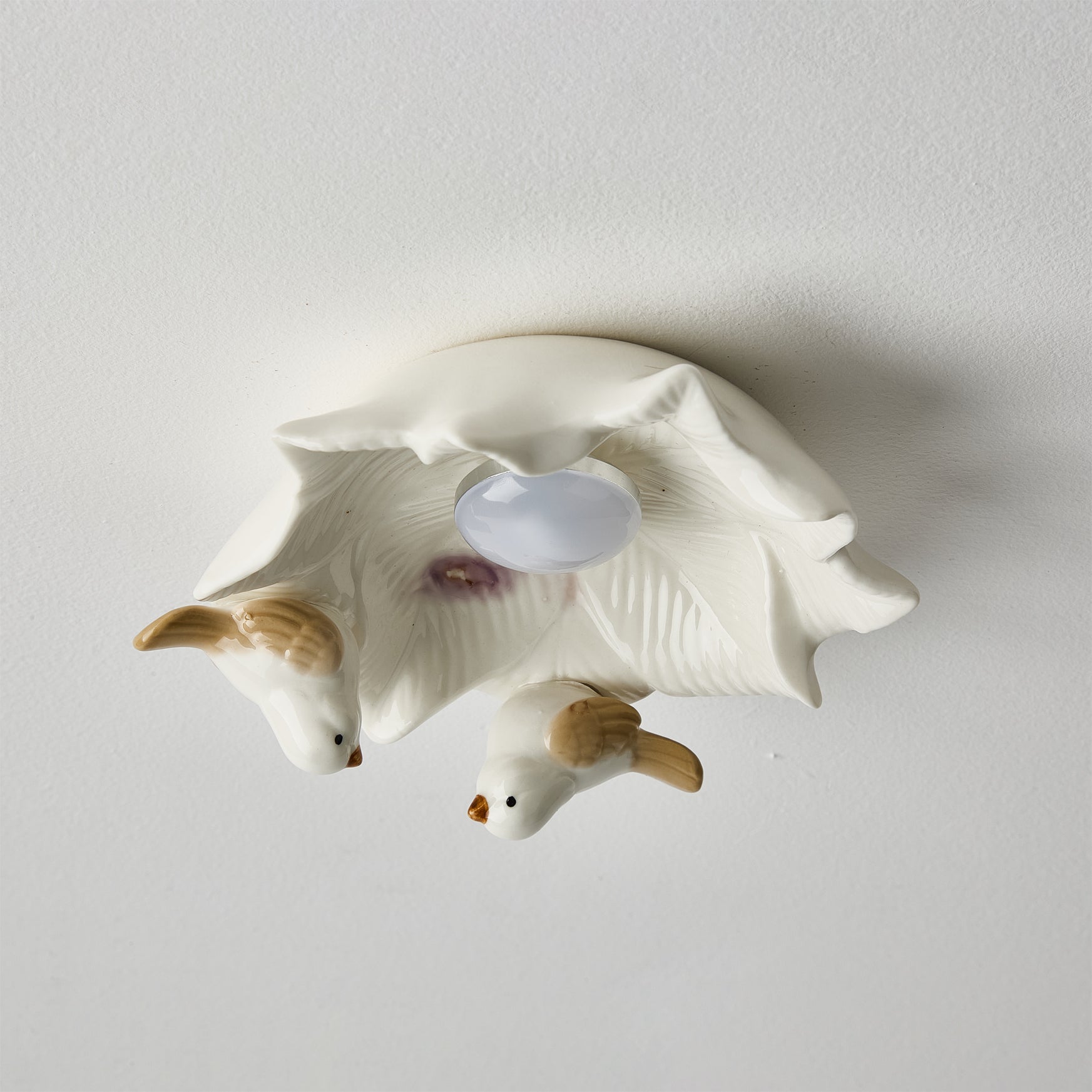 Bilal Bird Modern Ceramics Ceiling Light