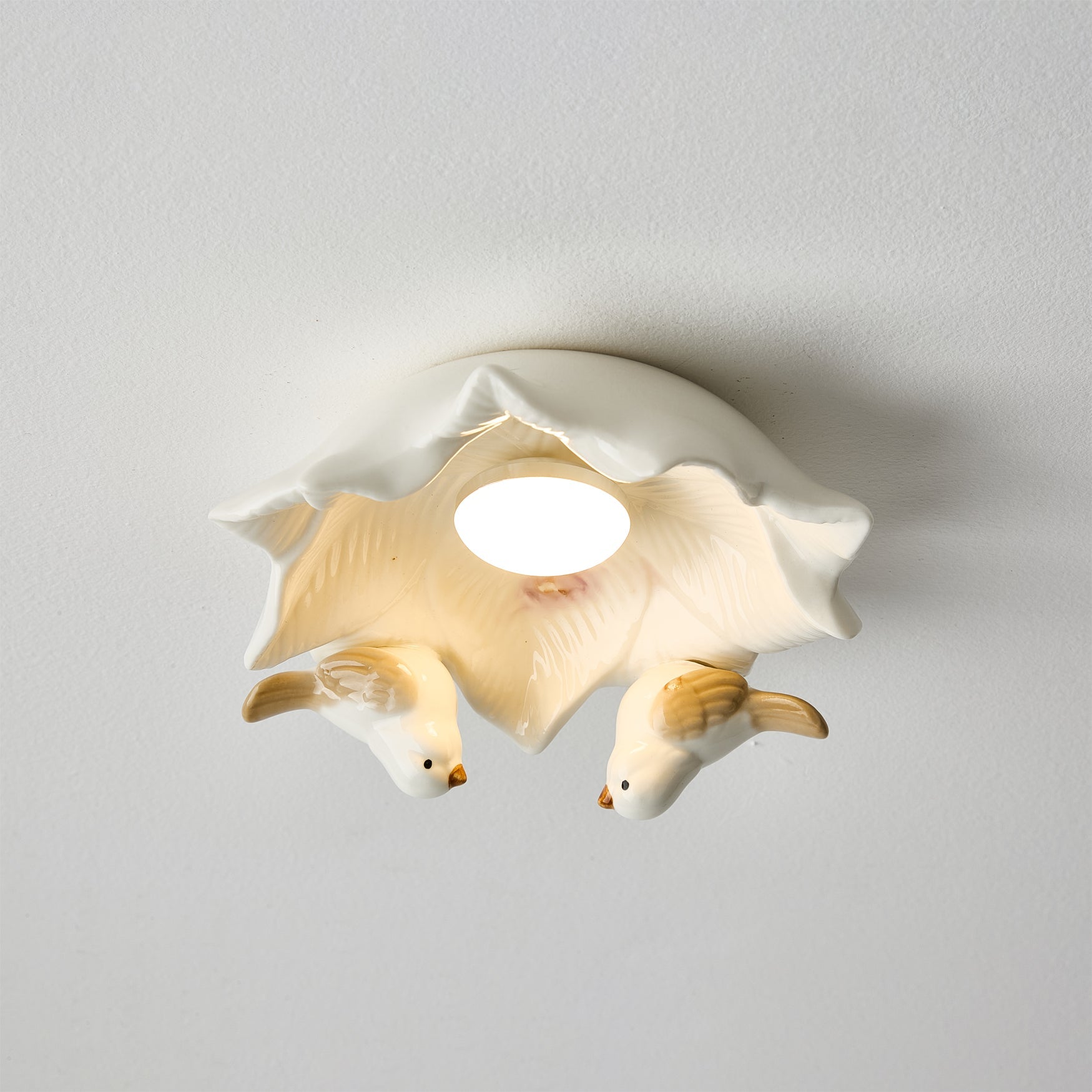 Bilal Bird Modern Ceramics Ceiling Light