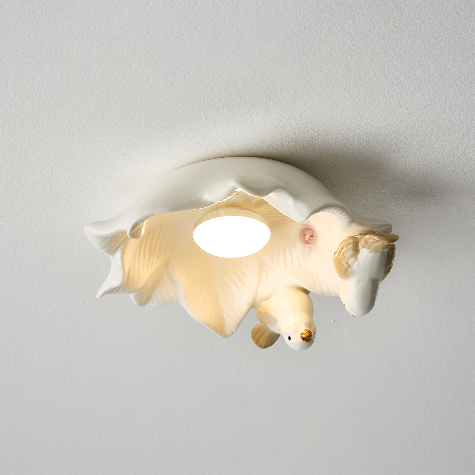 Bilal Bird Modern Ceramics Ceiling Light