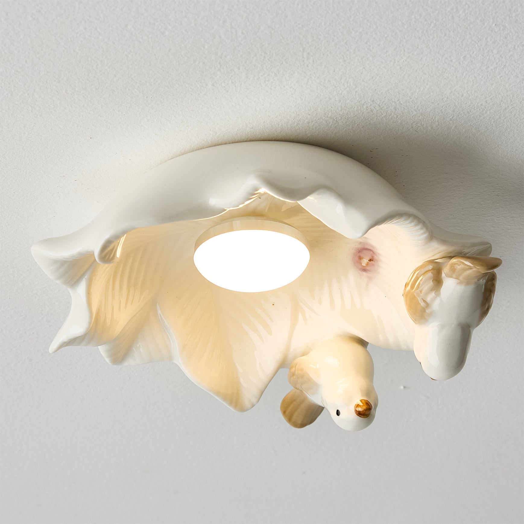 Bilal Bird Modern Ceramics Ceiling Light