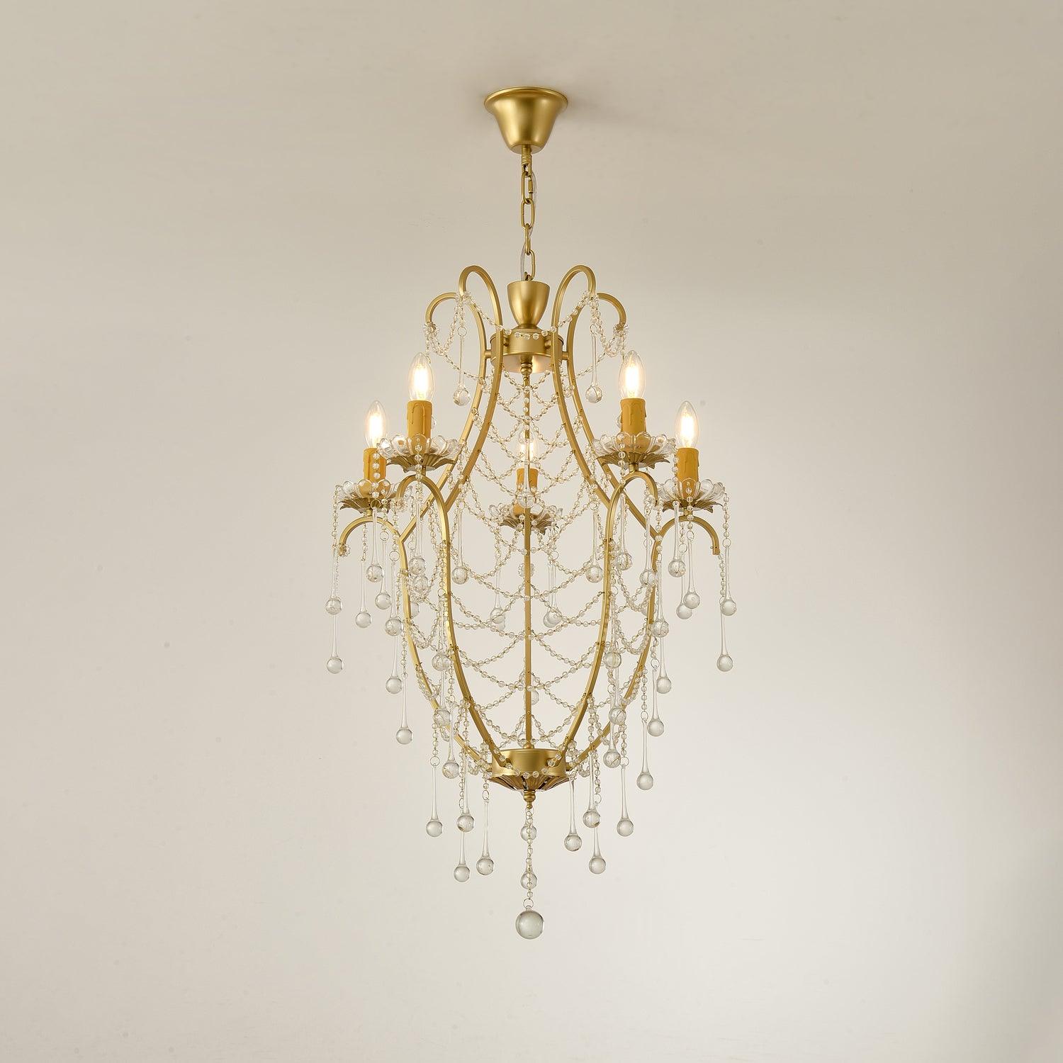 Birdcage Chandelier - Blowlighting