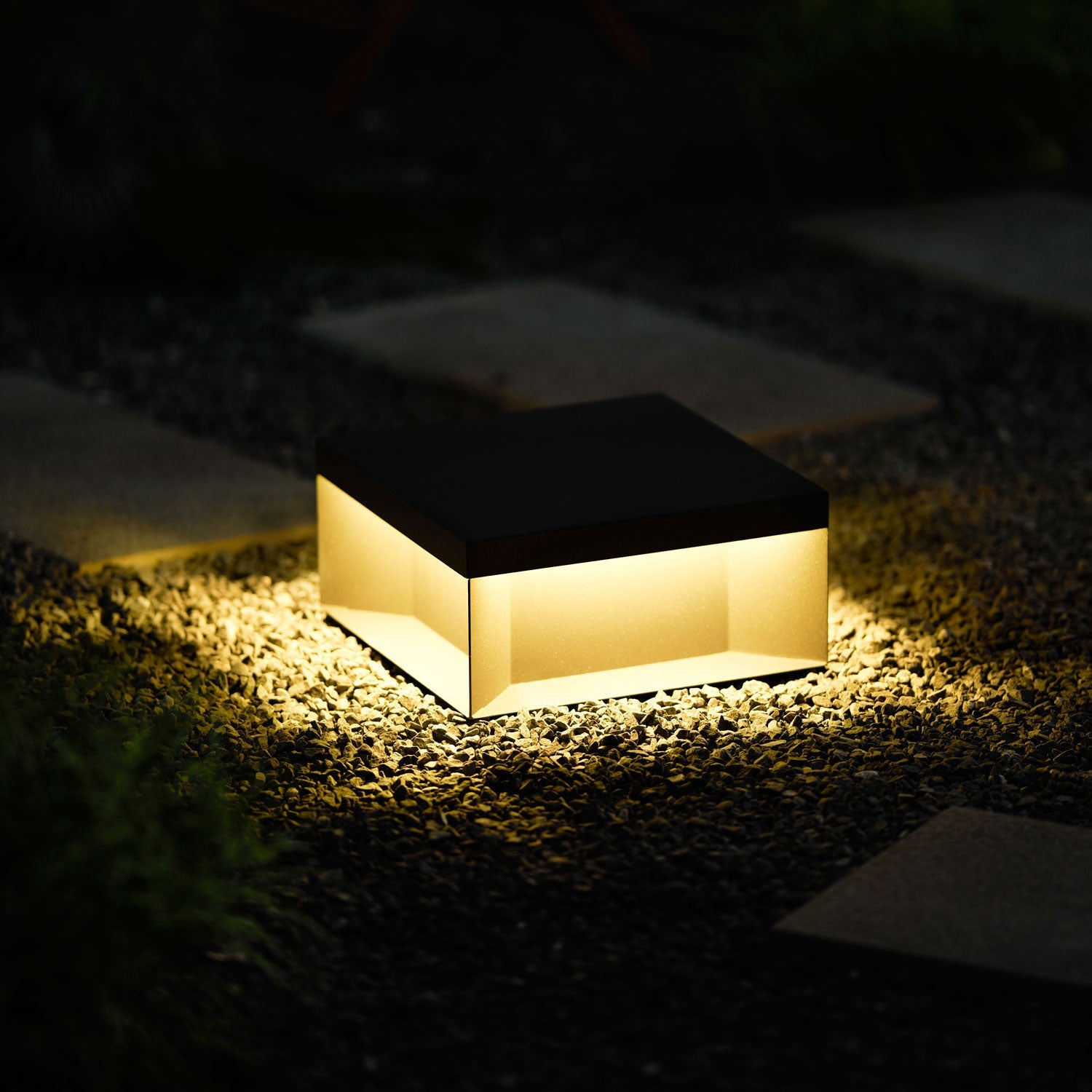 Black Box Outdoor Post Light - Blowlighting