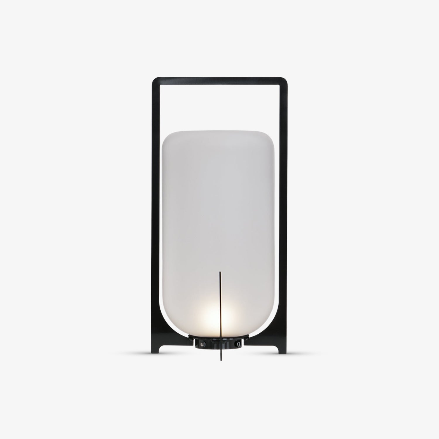 Black Twilight Lantern Table Lamp - Blowlighting