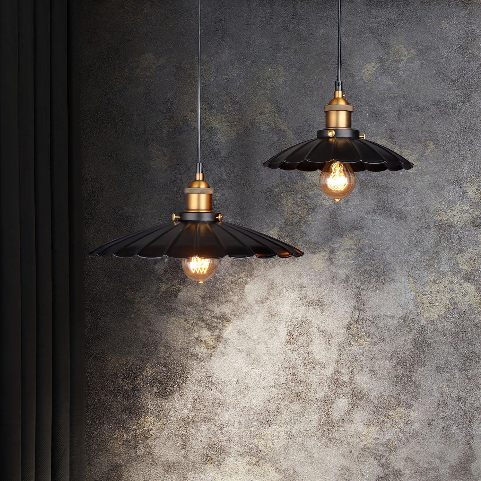 Velora Contemporary Iron Pendant Light - Blowlighting