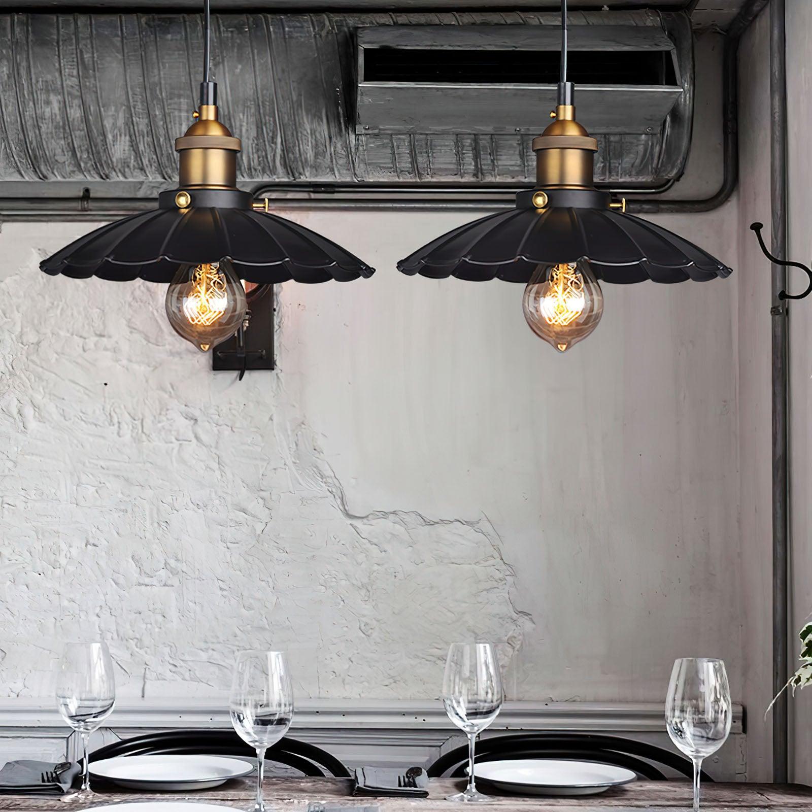 Velora Contemporary Iron Pendant Light - Blowlighting