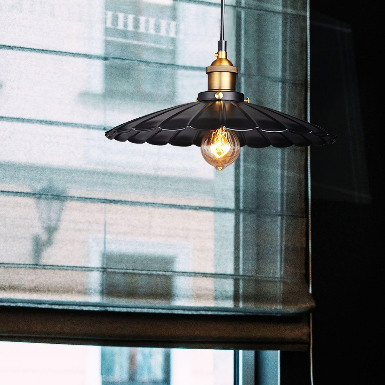 Velora Contemporary Iron Pendant Light - Blowlighting