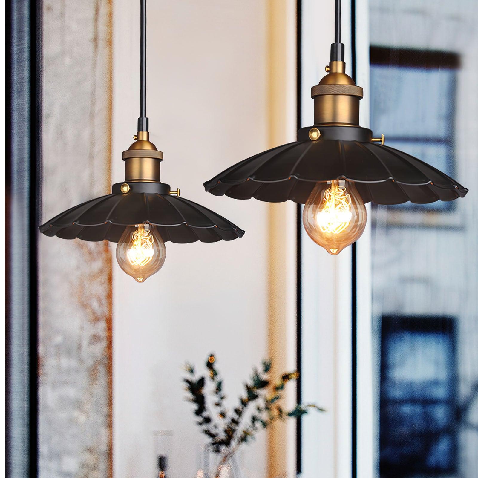 Velora Contemporary Iron Pendant Light - Blowlighting