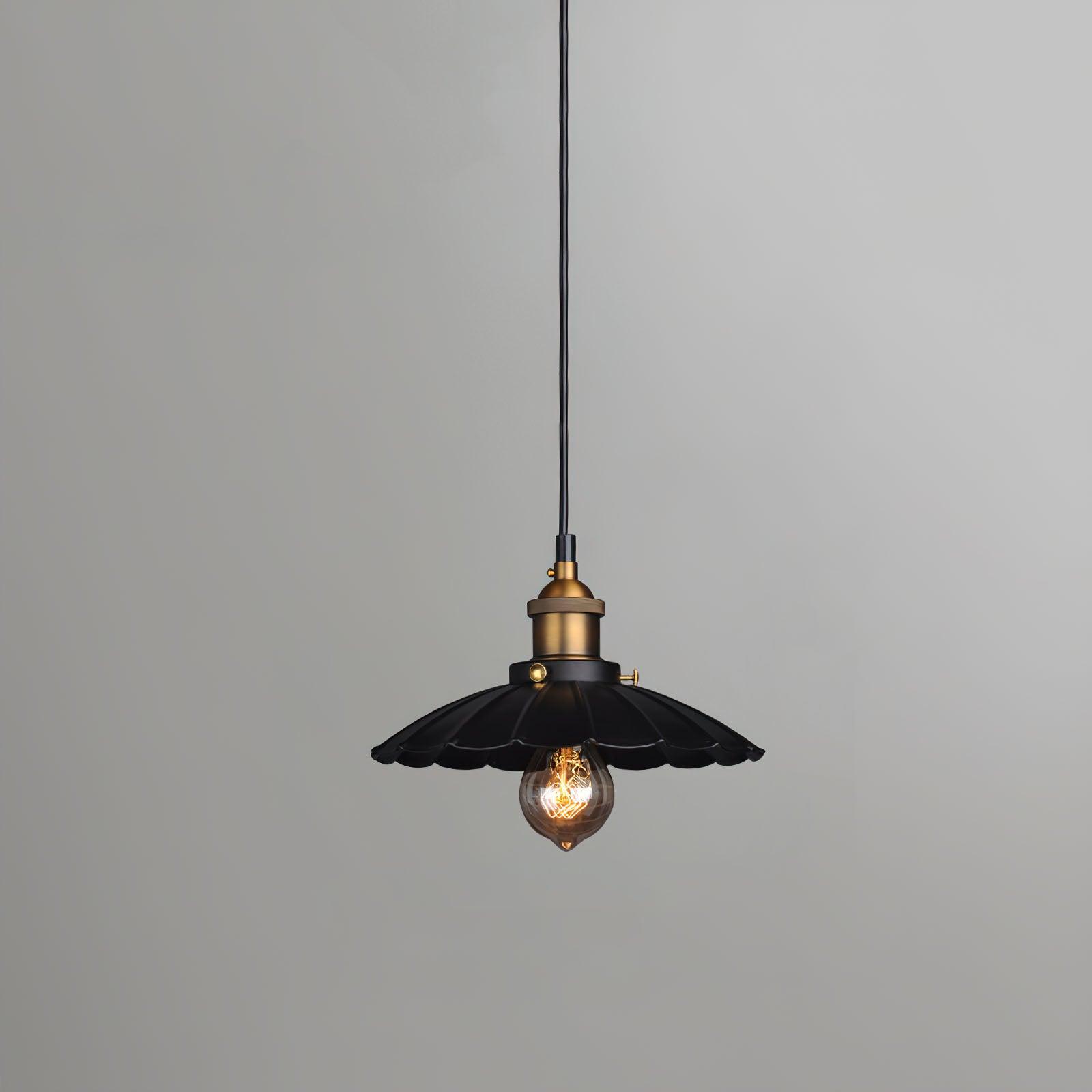 Velora Contemporary Iron Pendant Light - Blowlighting