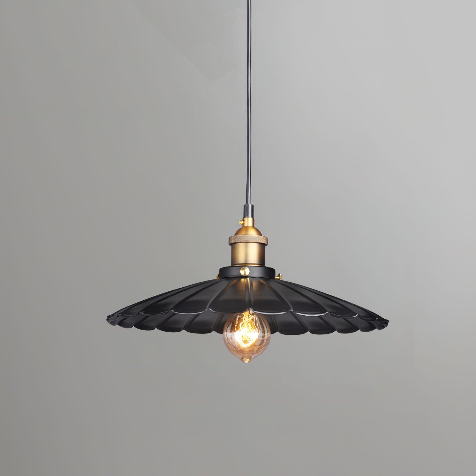 Velora Contemporary Iron Pendant Light - Blowlighting