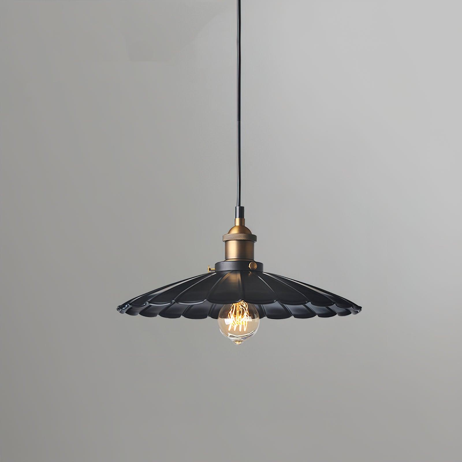 Velora Contemporary Iron Pendant Light - Blowlighting