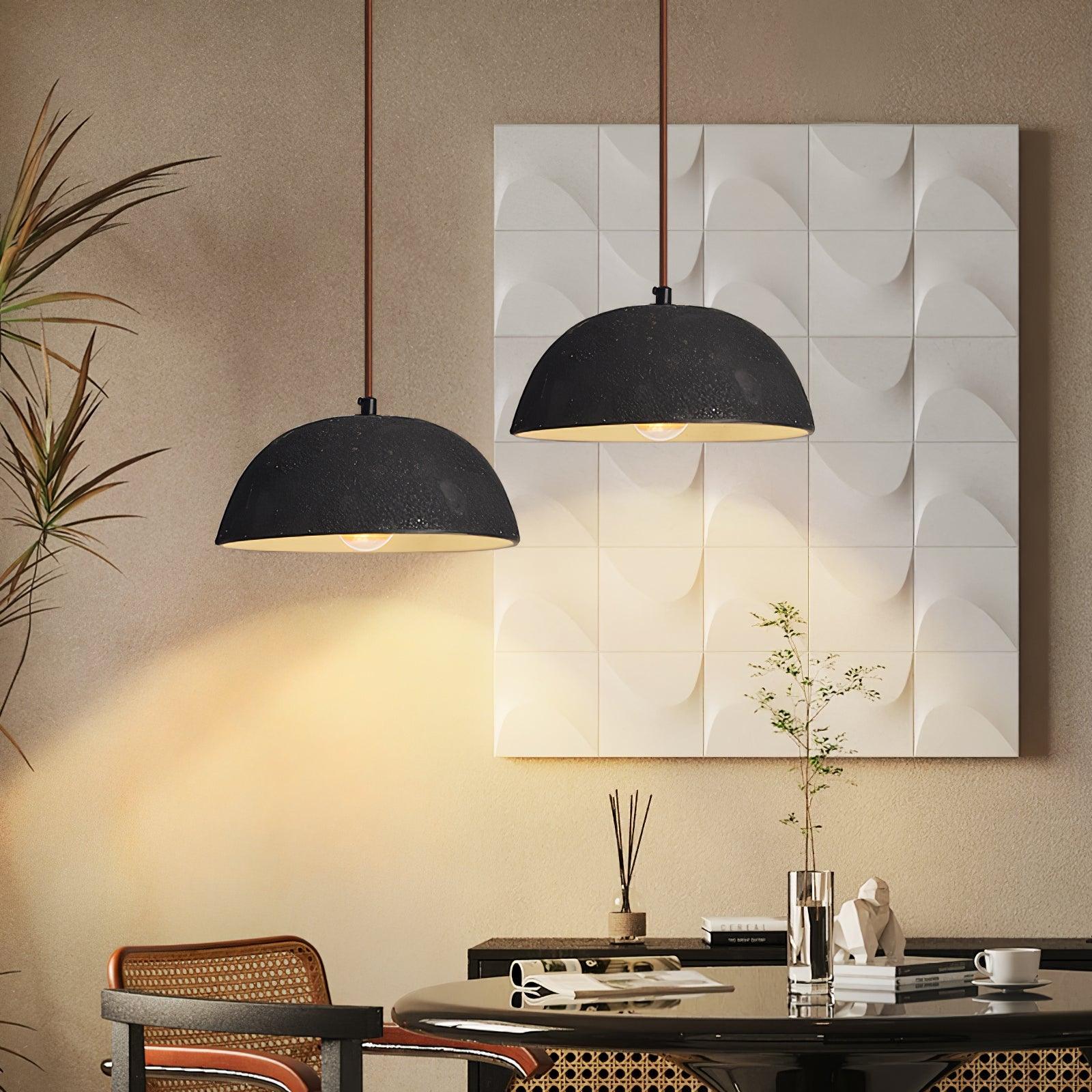 Dome Vintage Wood Pendant Lamp - Blowlighting