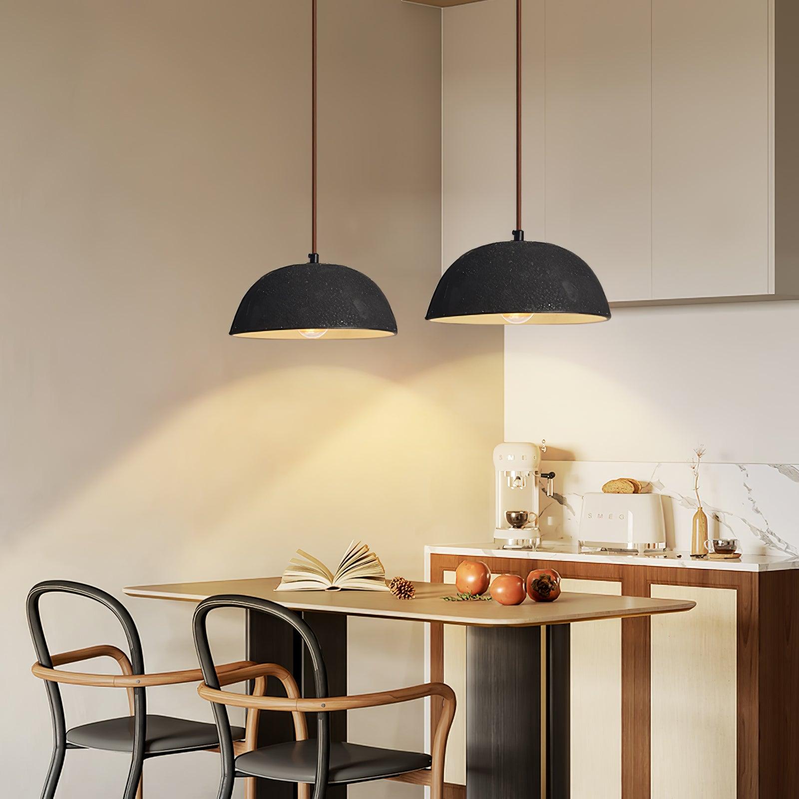 Dome Vintage Wood Pendant Lamp - Blowlighting