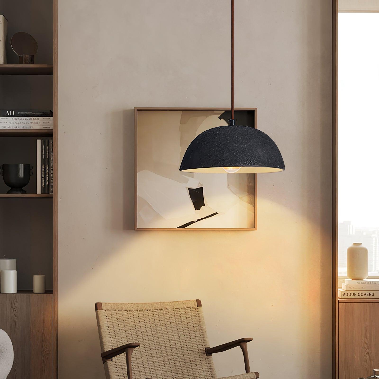 Dome Vintage Wood Pendant Lamp - Blowlighting
