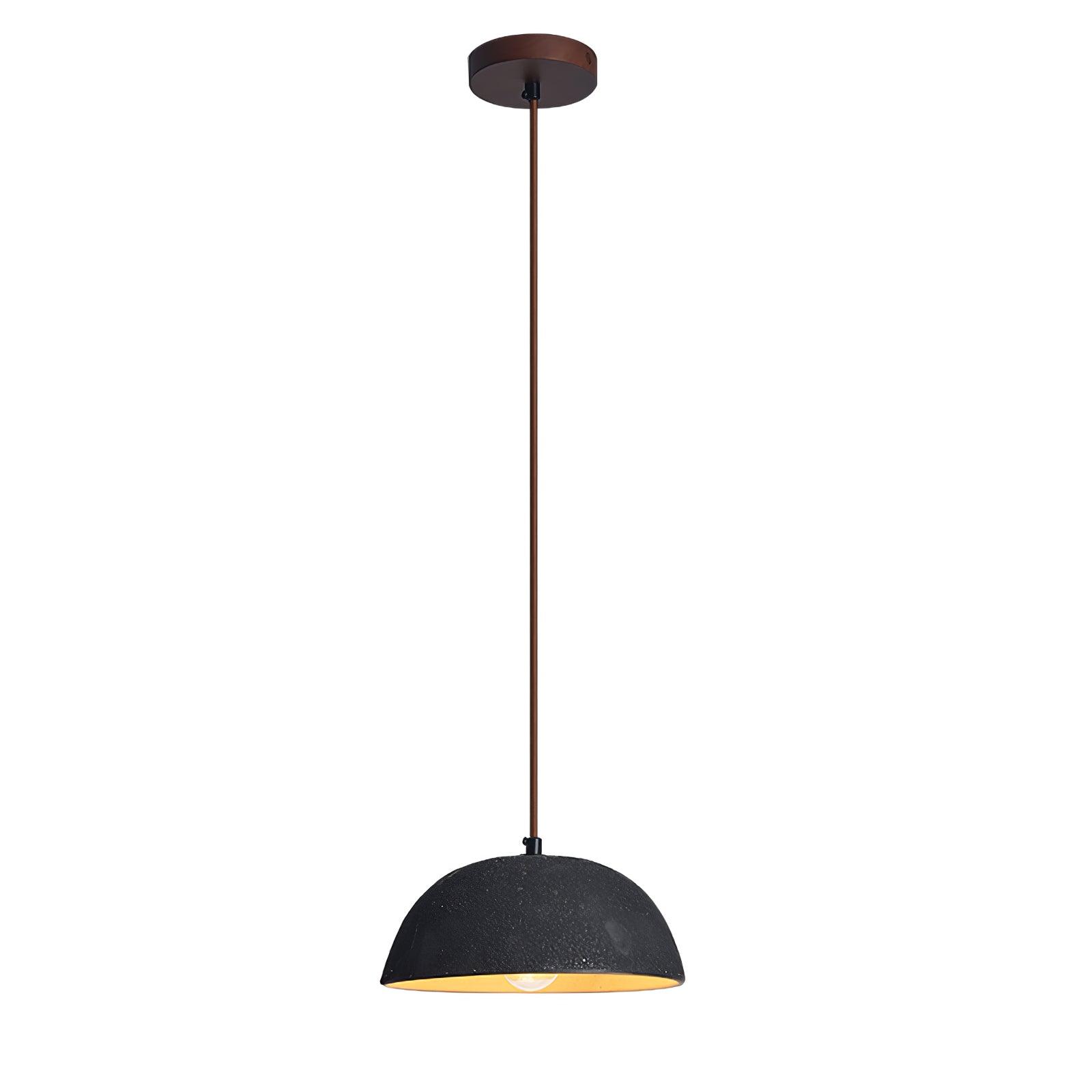 Dome Vintage Wood Pendant Lamp - Blowlighting