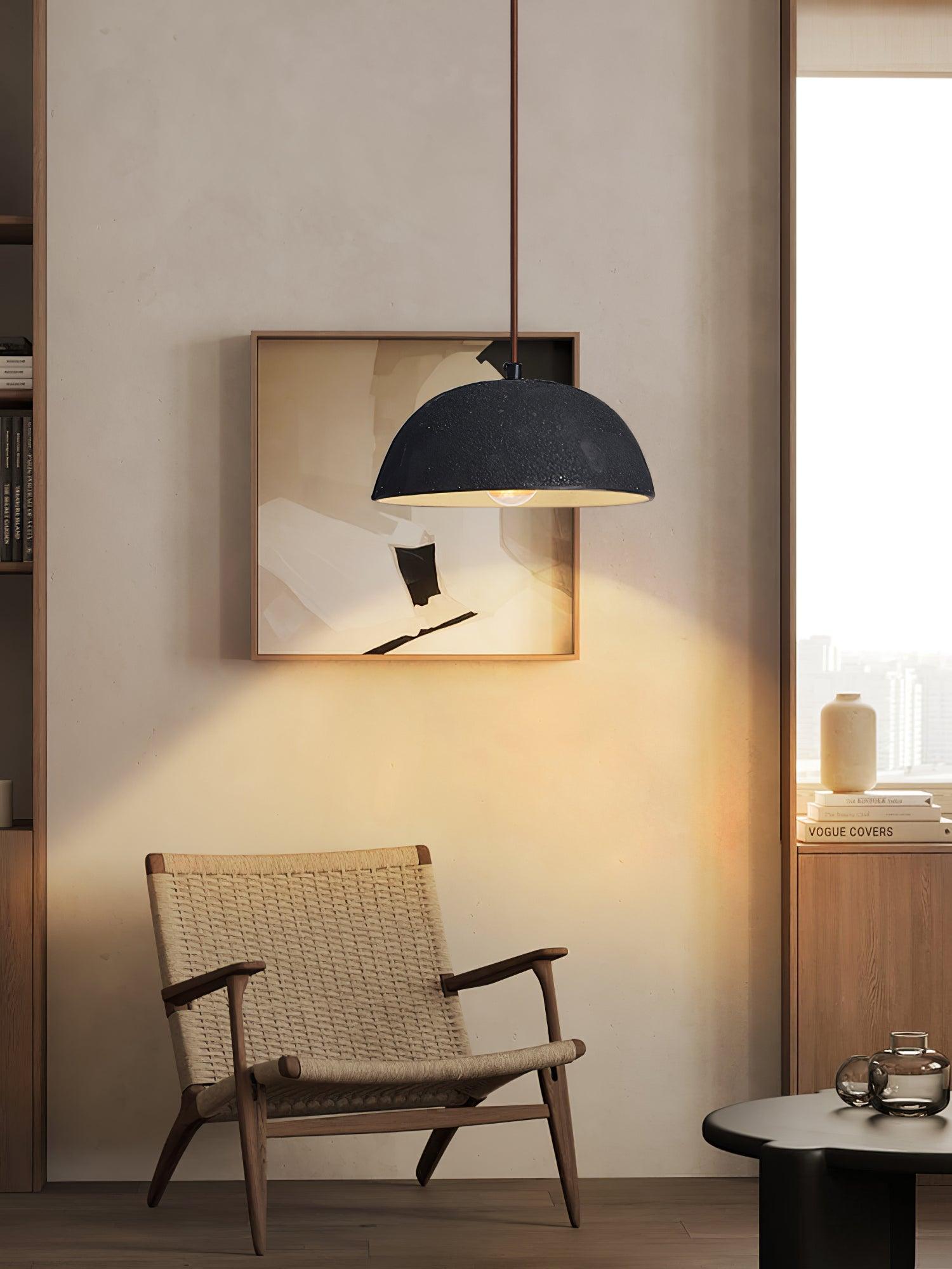 Dome Vintage Wood Pendant Lamp - Blowlighting