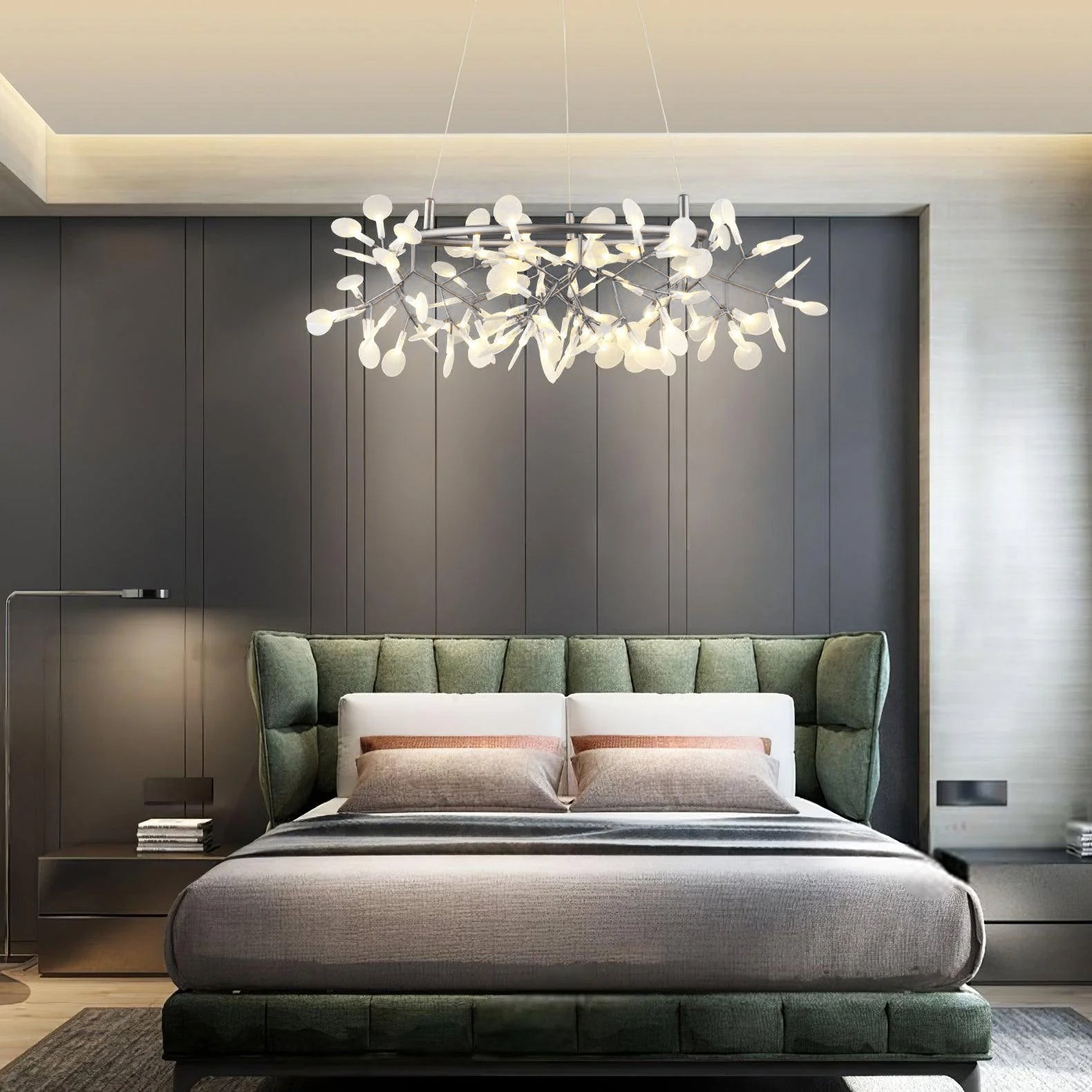 Black Big O Firefly LED Chandelier - Blowlighting