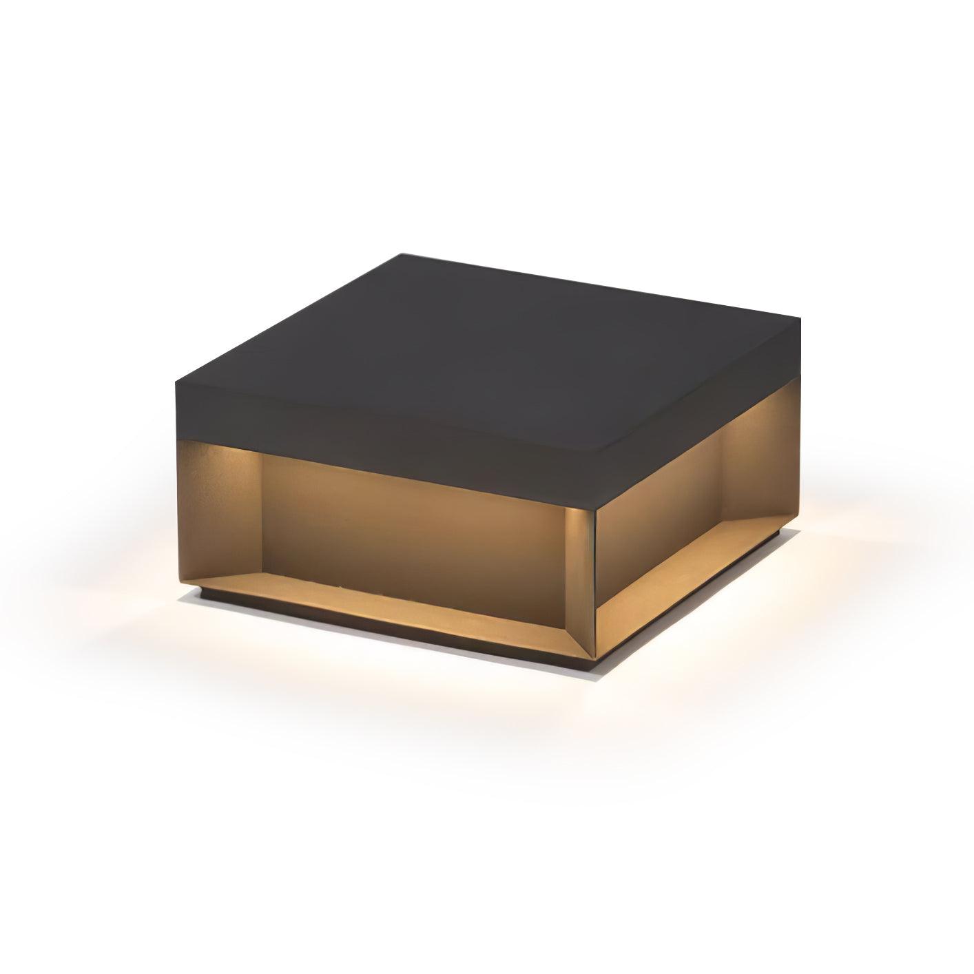 Black Box Outdoor Post Light - Blowlighting