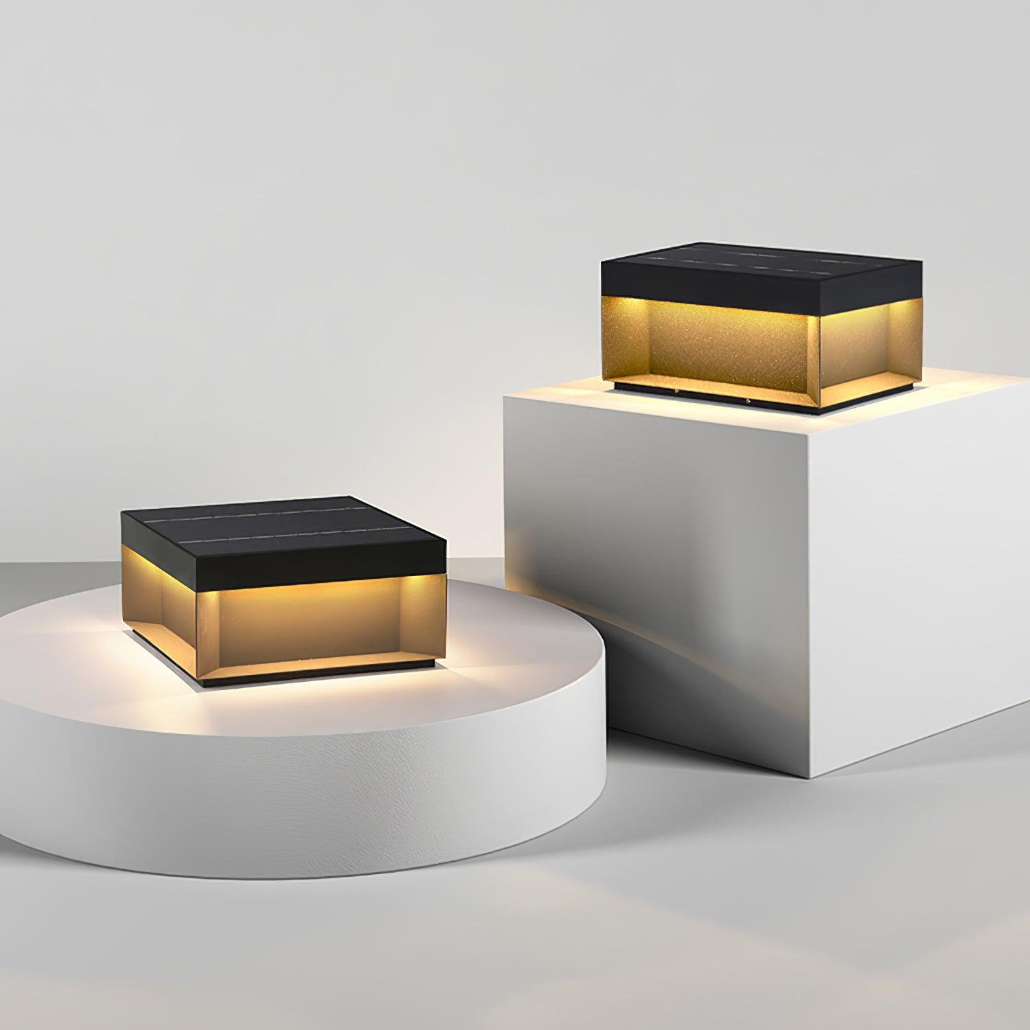 Black Box Outdoor Post Light - Blowlighting