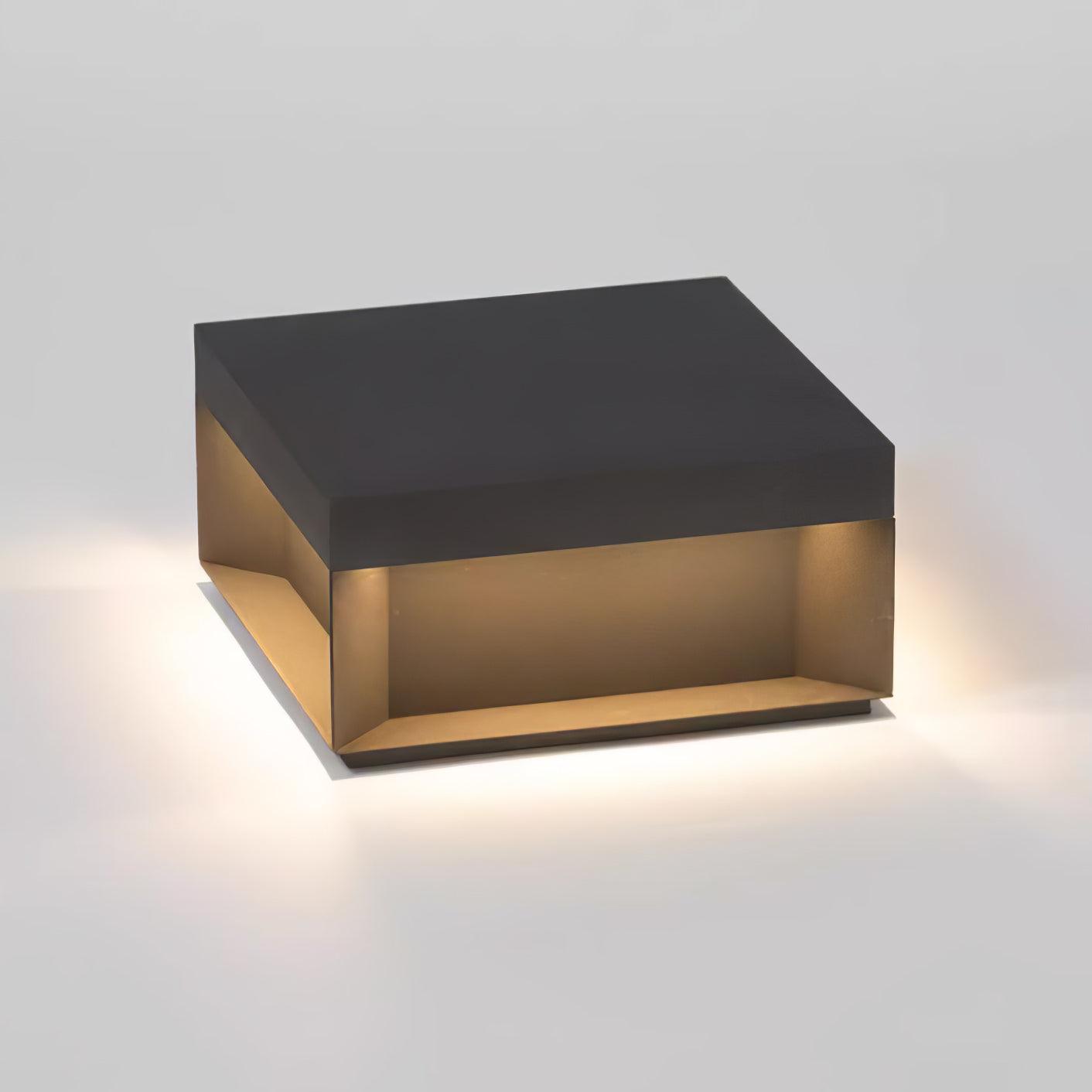Black Box Outdoor Post Light - Blowlighting
