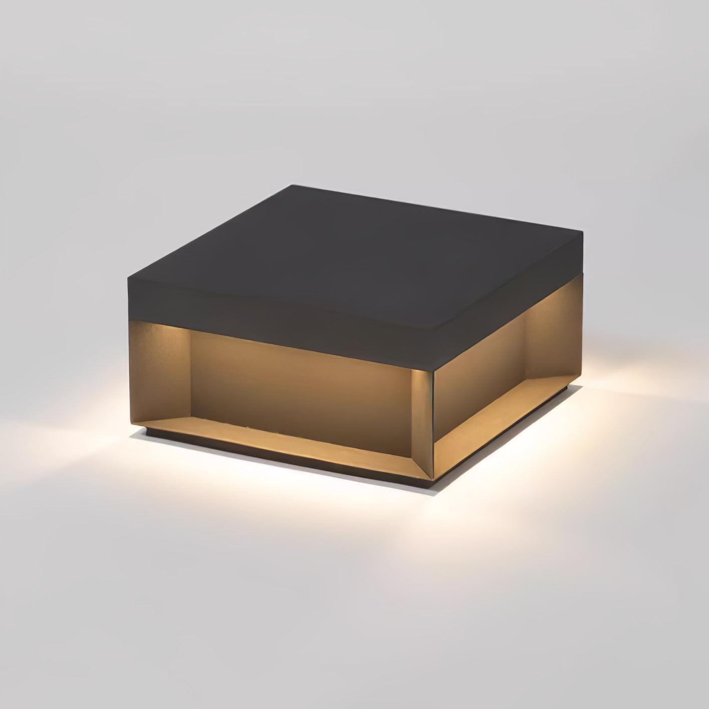 Black Box Outdoor Post Light - Blowlighting