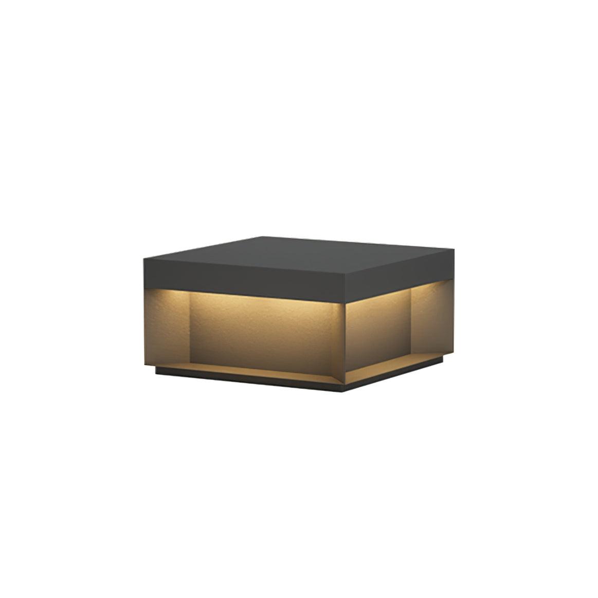 Black Box Outdoor Post Light - Blowlighting