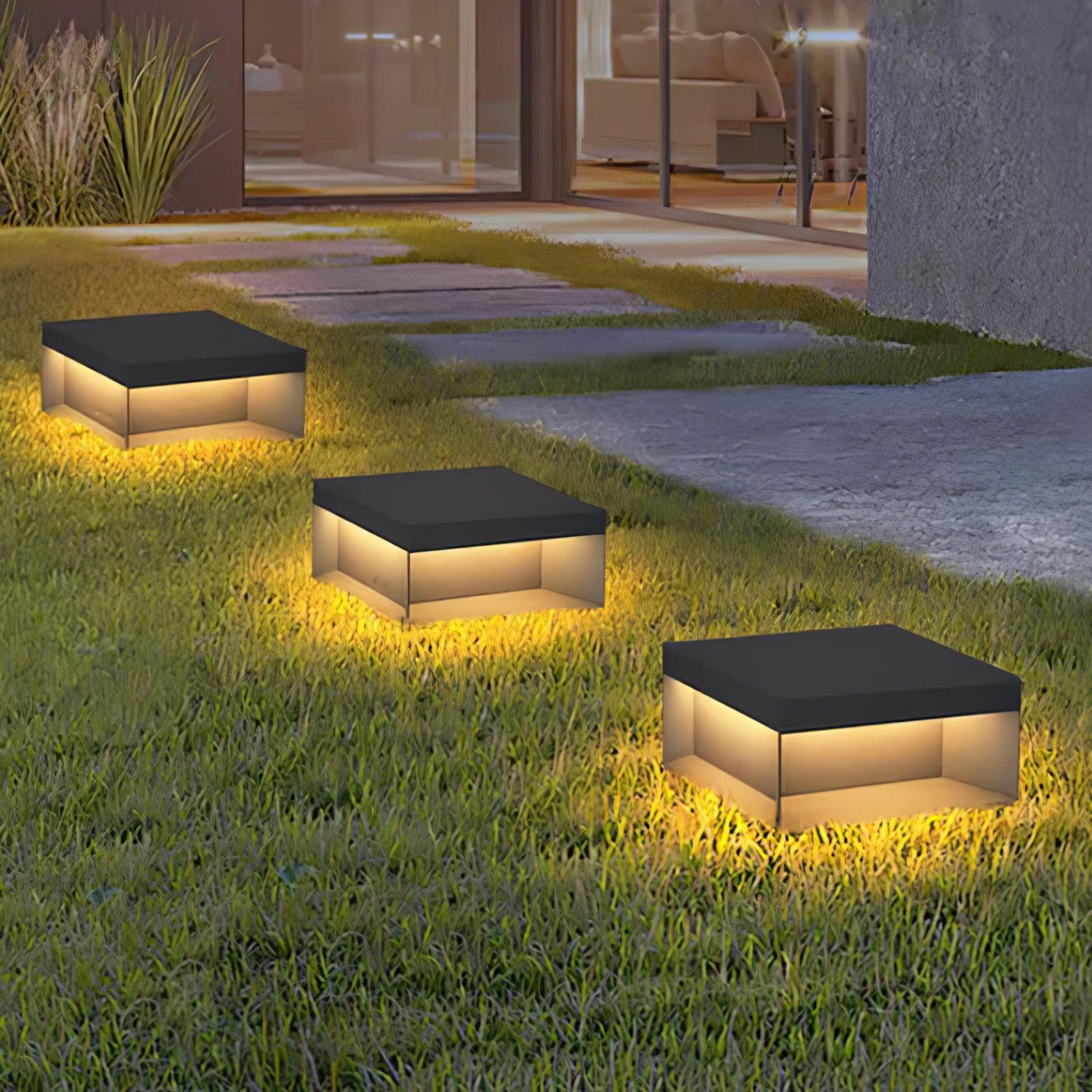 Black Box Outdoor Post Light - Blowlighting