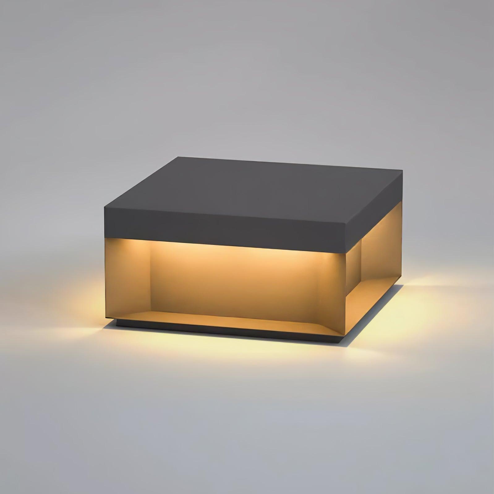 Black Box Outdoor Post Light - Blowlighting
