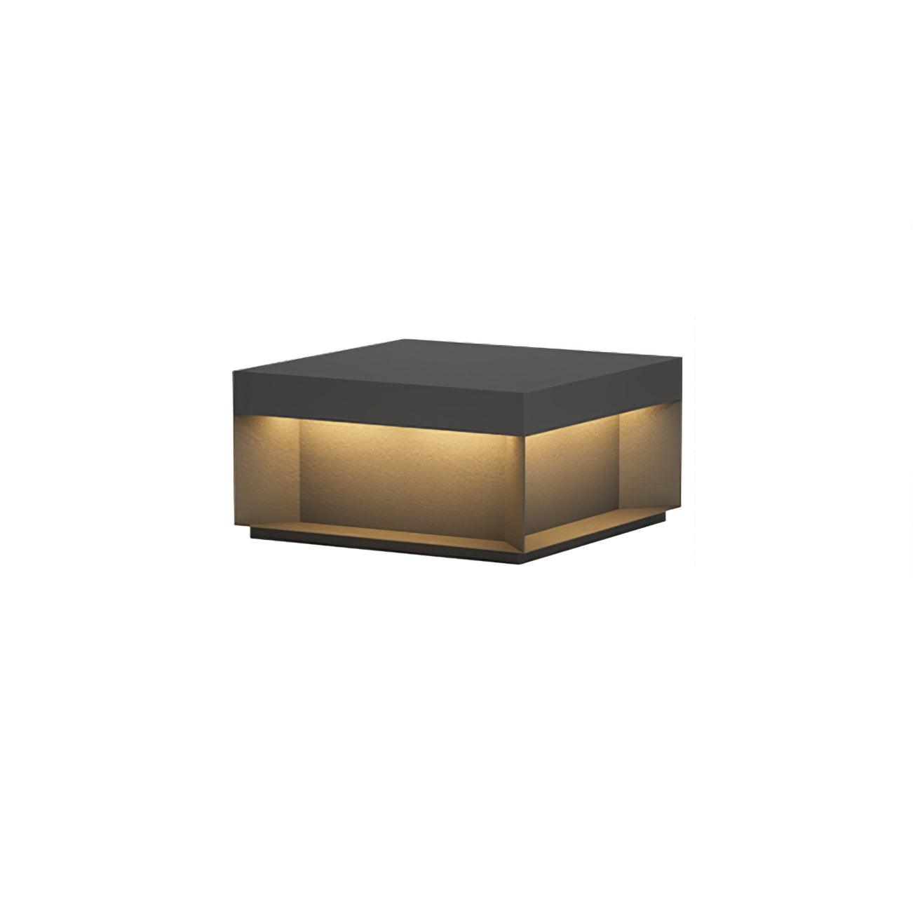 Black Box Outdoor Post Light - Blowlighting