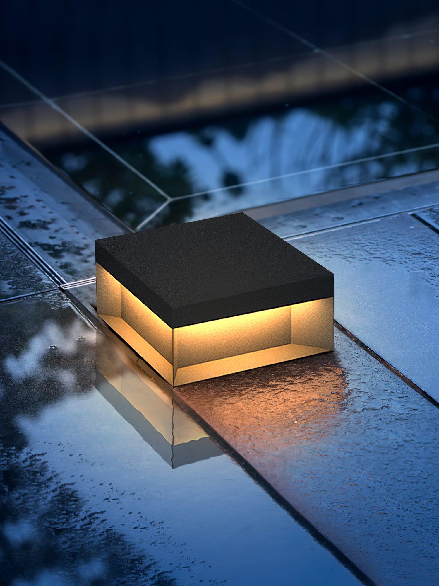 Black Box Outdoor Post Light - Blowlighting