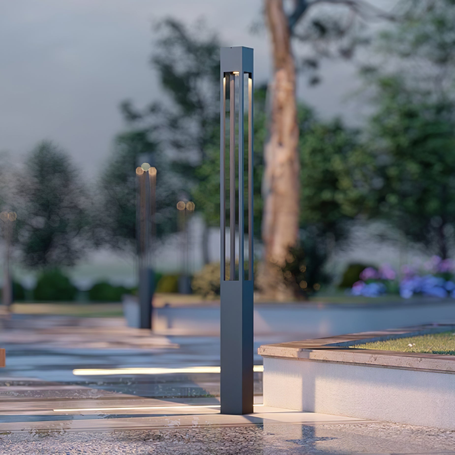 Alvaryra Column Floor Lamp - Blowlighting