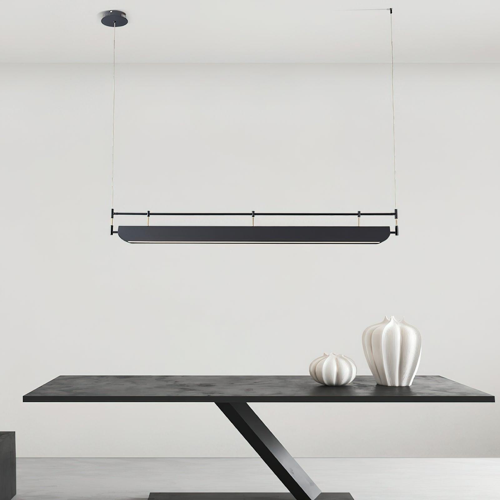 Black Roof LED Chandelier - Blowlighting