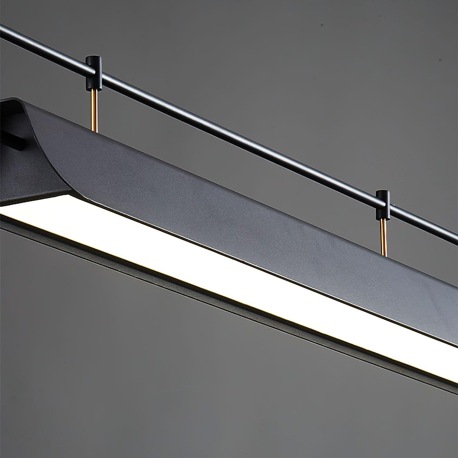 Black Roof LED Chandelier - Blowlighting