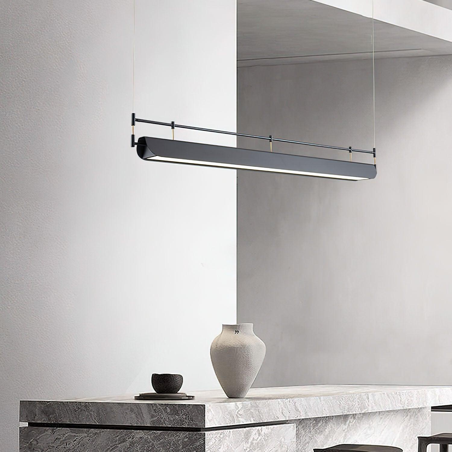 Black Roof LED Chandelier - Blowlighting