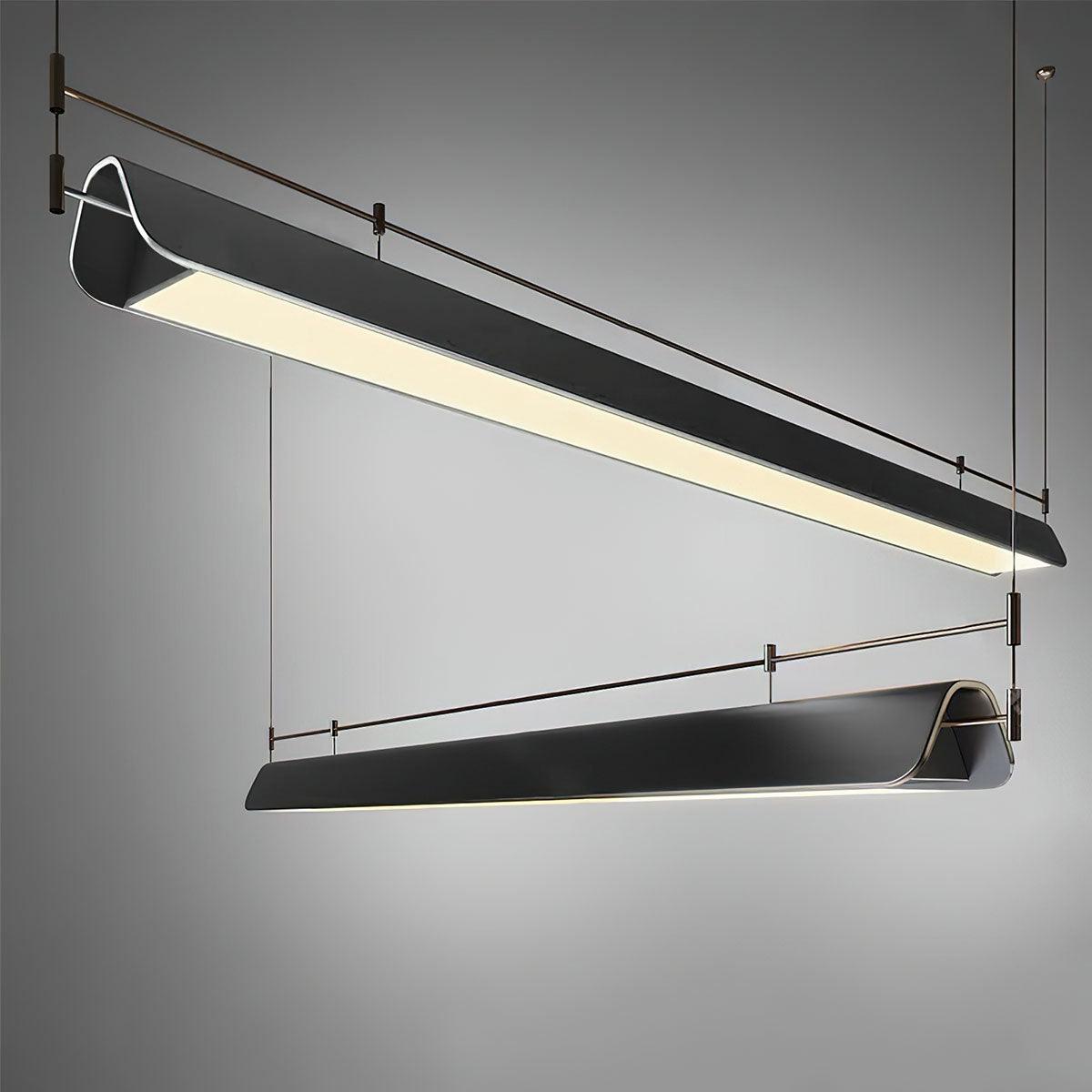Black Roof LED Chandelier - Blowlighting