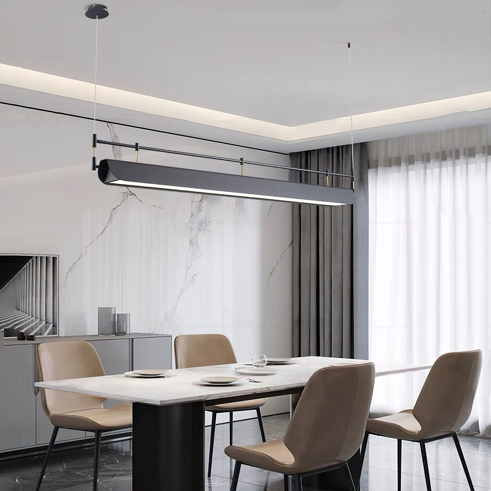 Black Roof LED Chandelier - Blowlighting