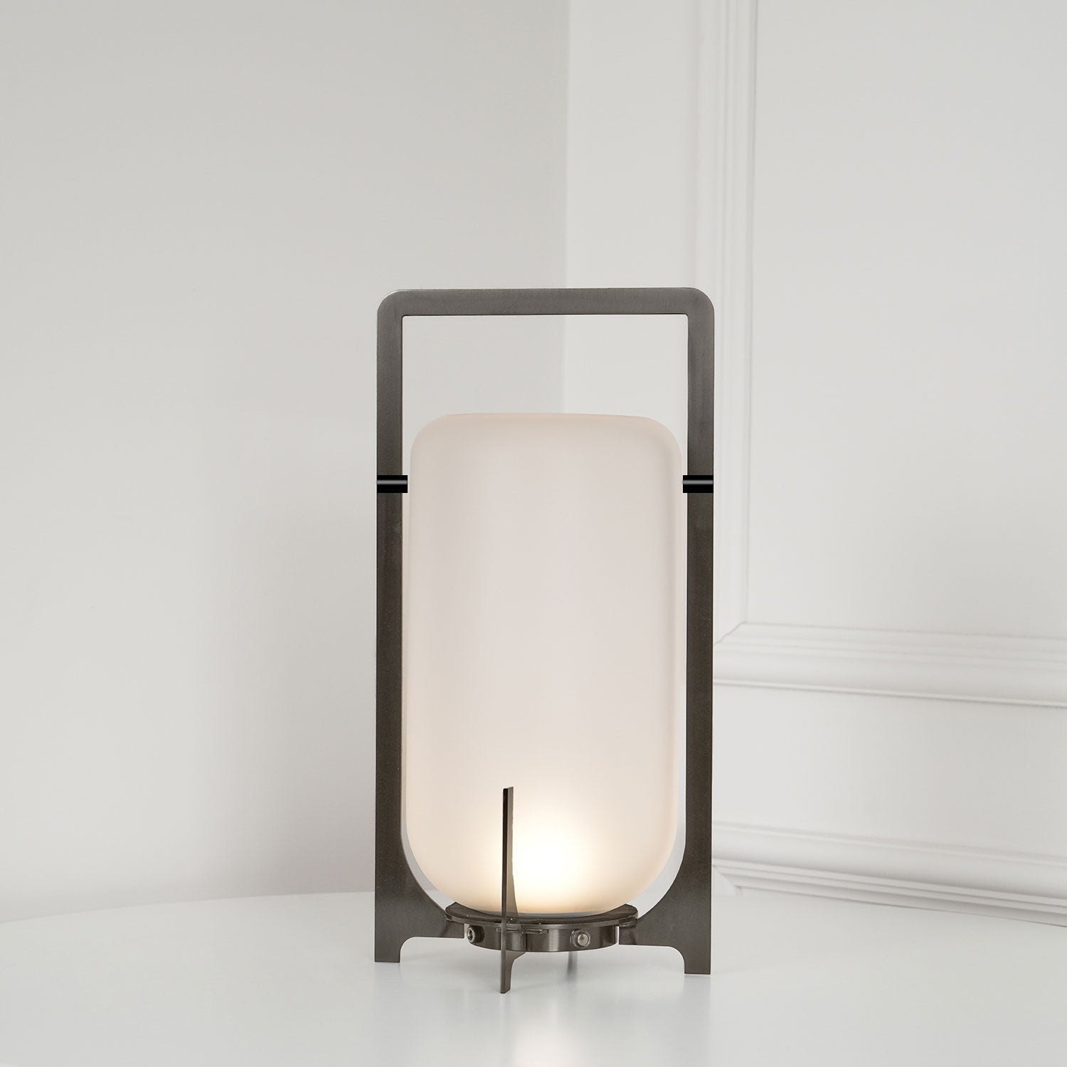 Steel Twilight Lantern Table Light - Blowlighting