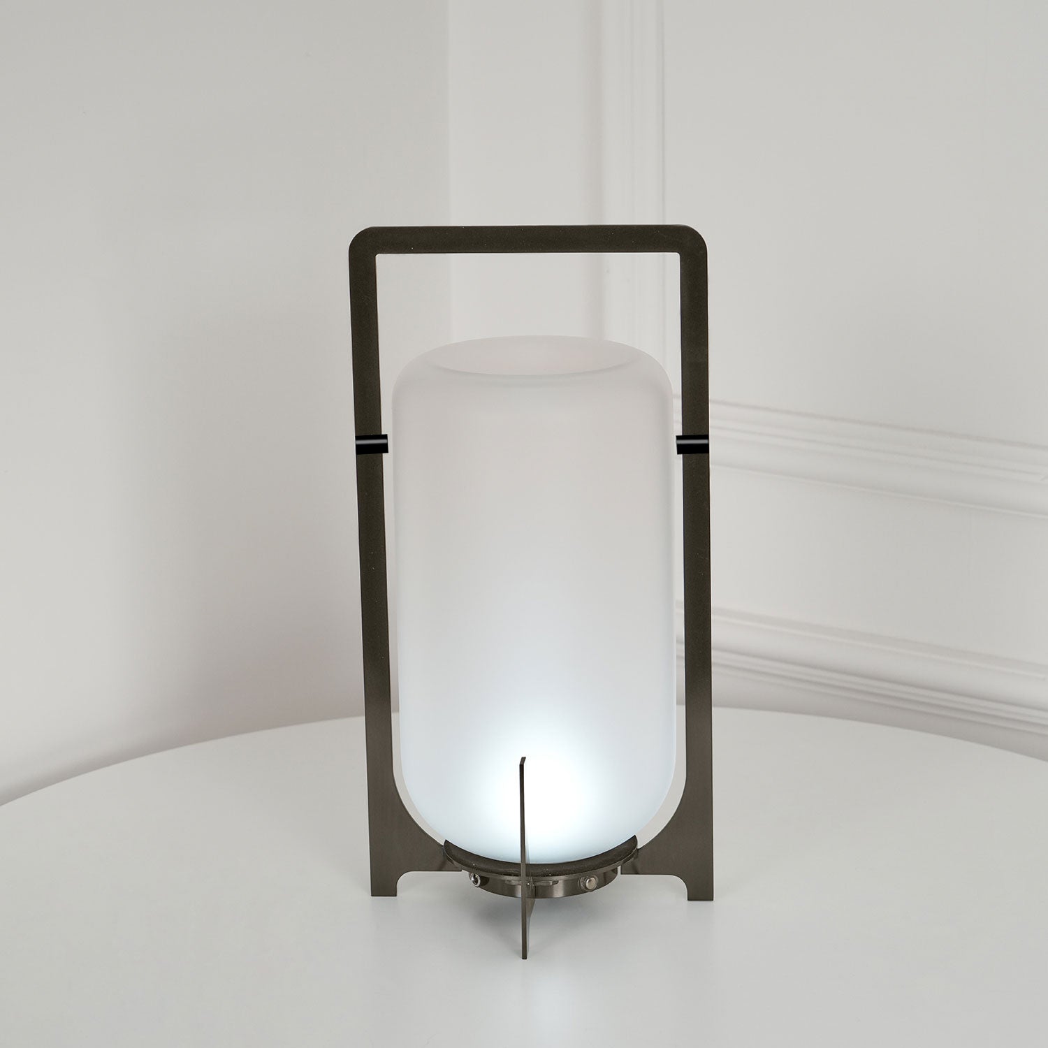 Steel Twilight Lantern Table Light - Blowlighting