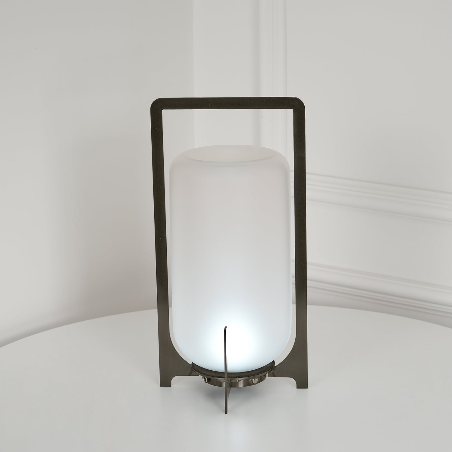 Steel Twilight Lantern Table Light - Blowlighting