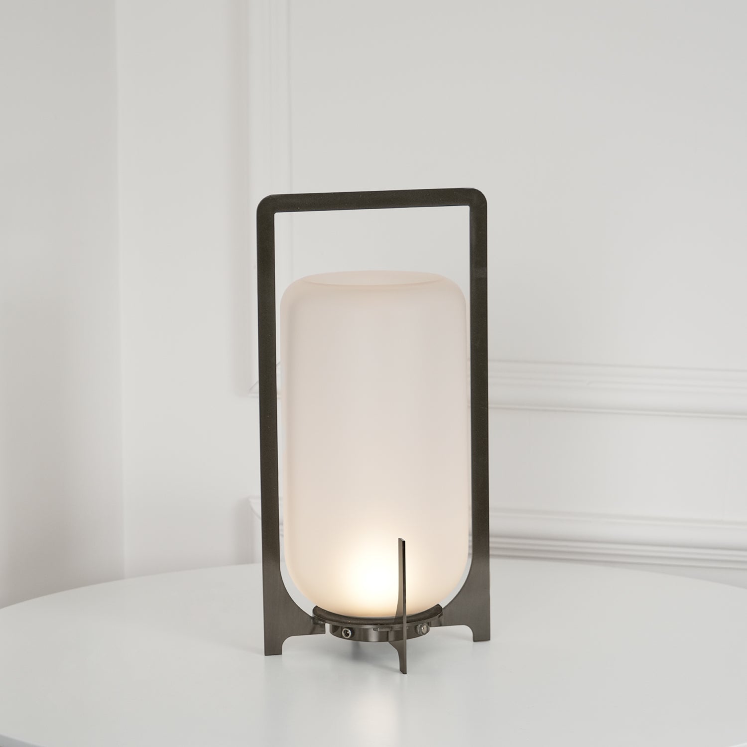 Steel Twilight Lantern Table Light - Blowlighting