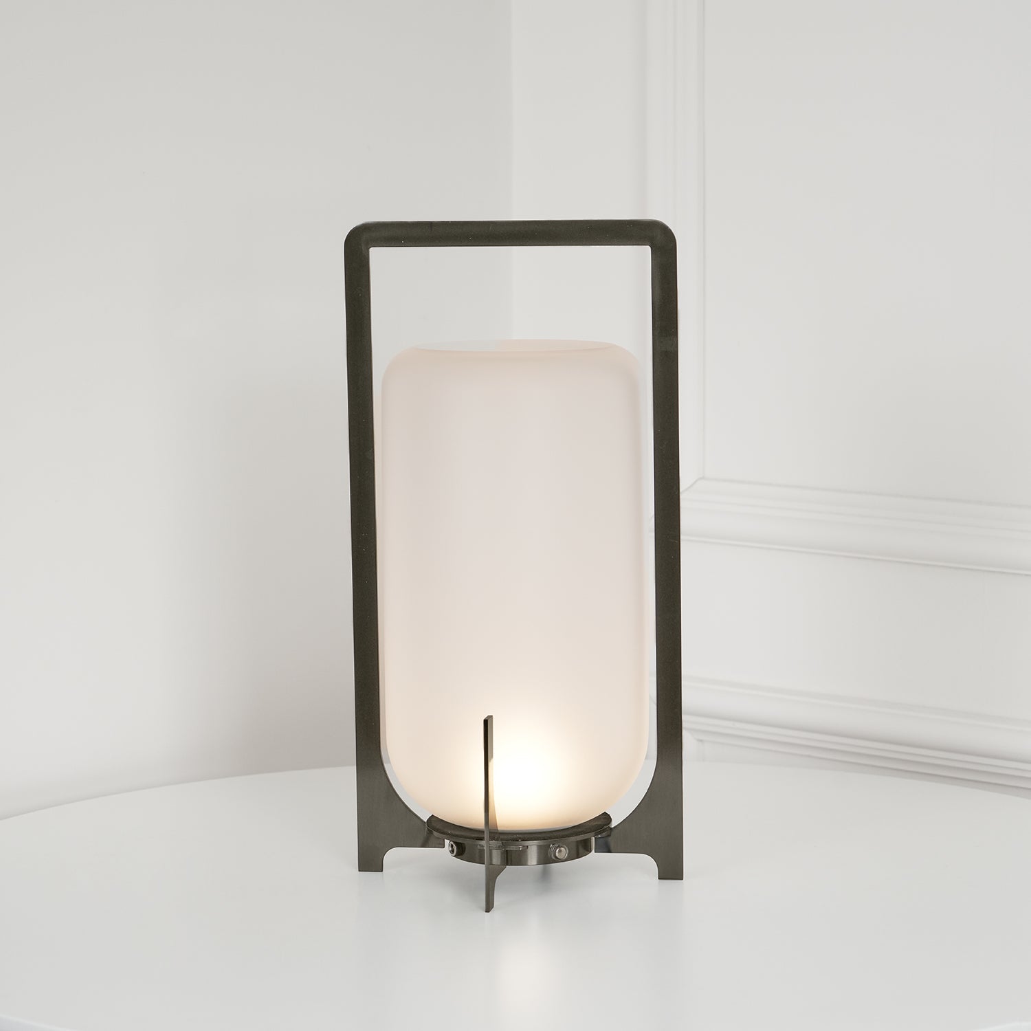 Steel Twilight Lantern Table Light - Blowlighting