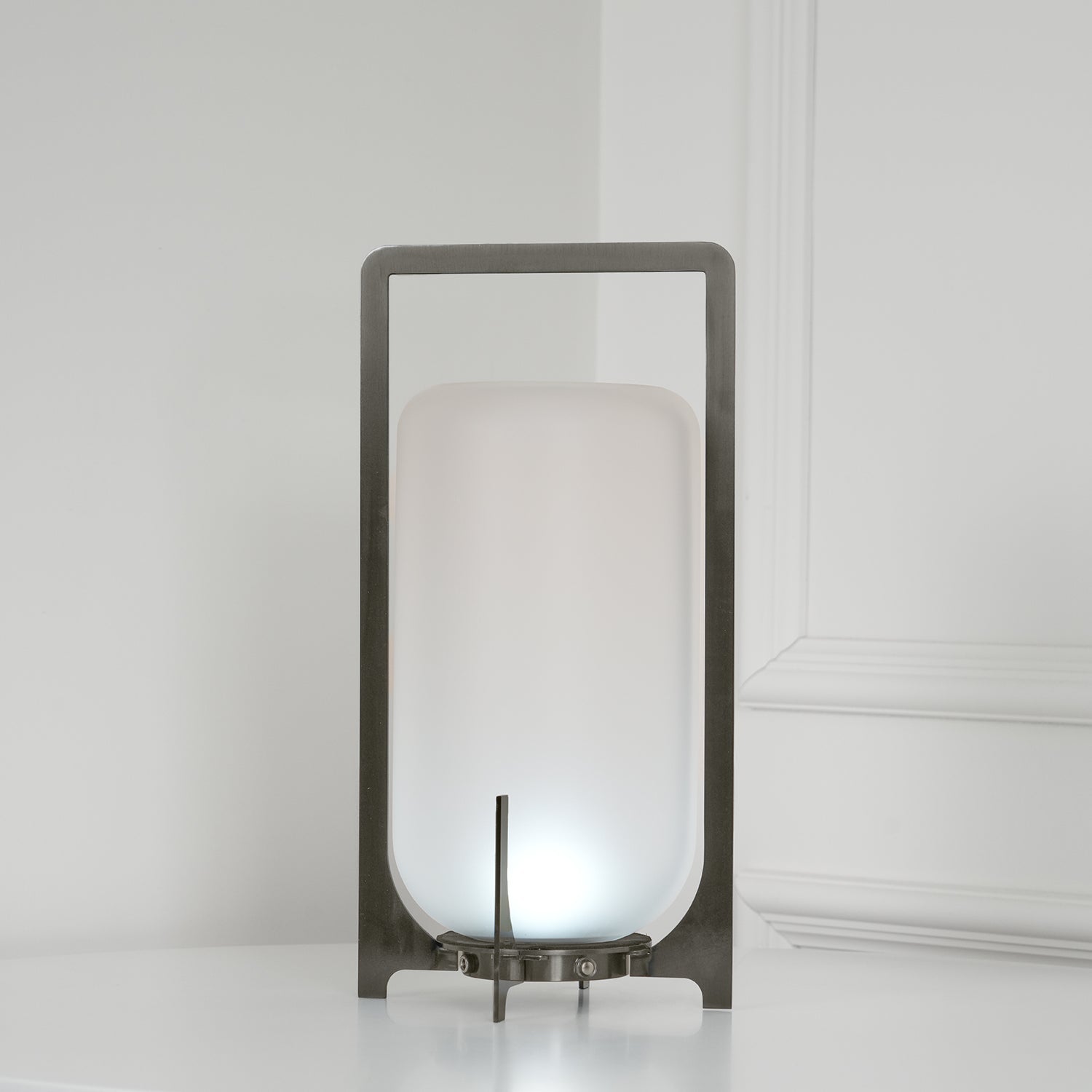 Steel Twilight Lantern Table Light - Blowlighting