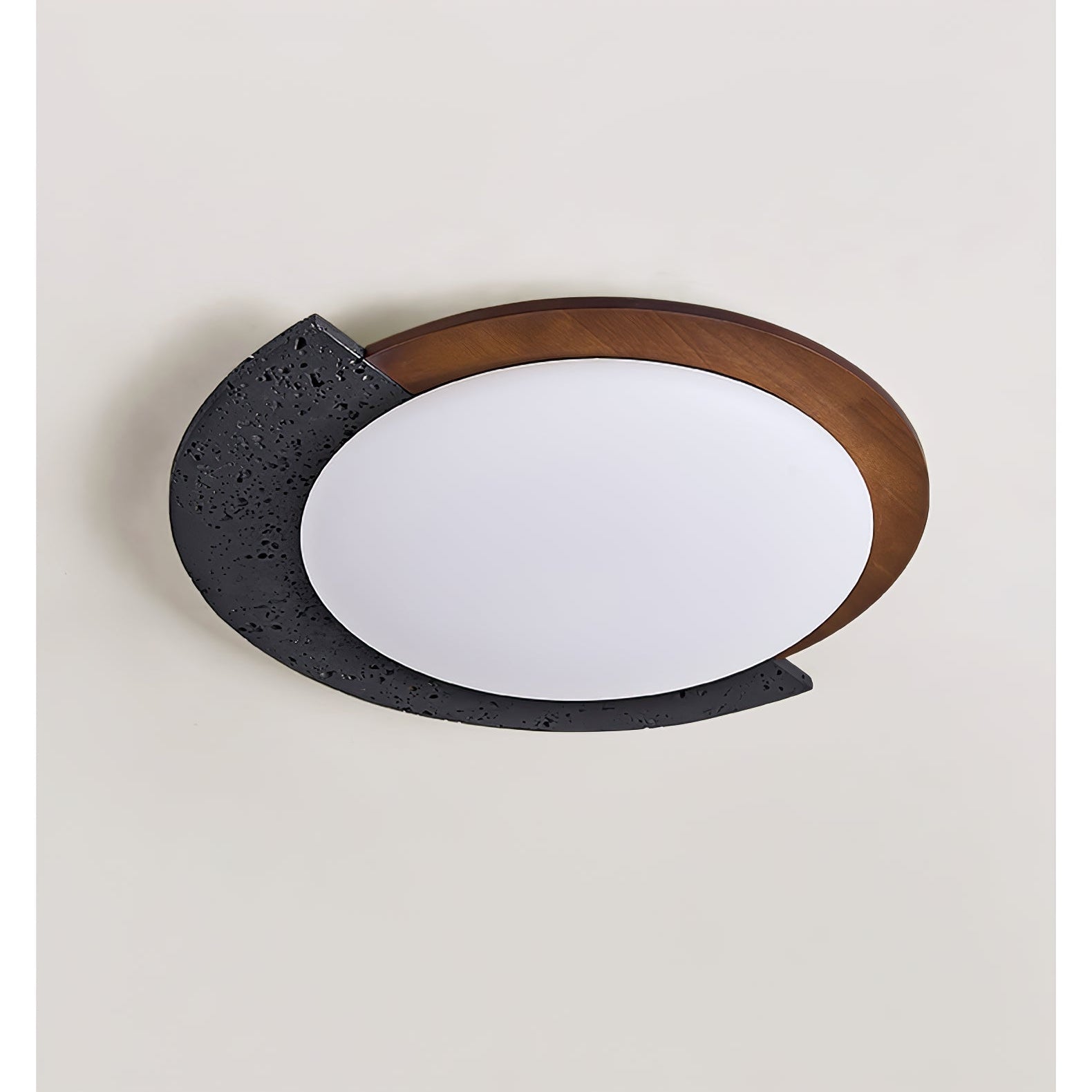 Ulvinor Asymmetrical Travertine Ceiling Light - Blowlighting