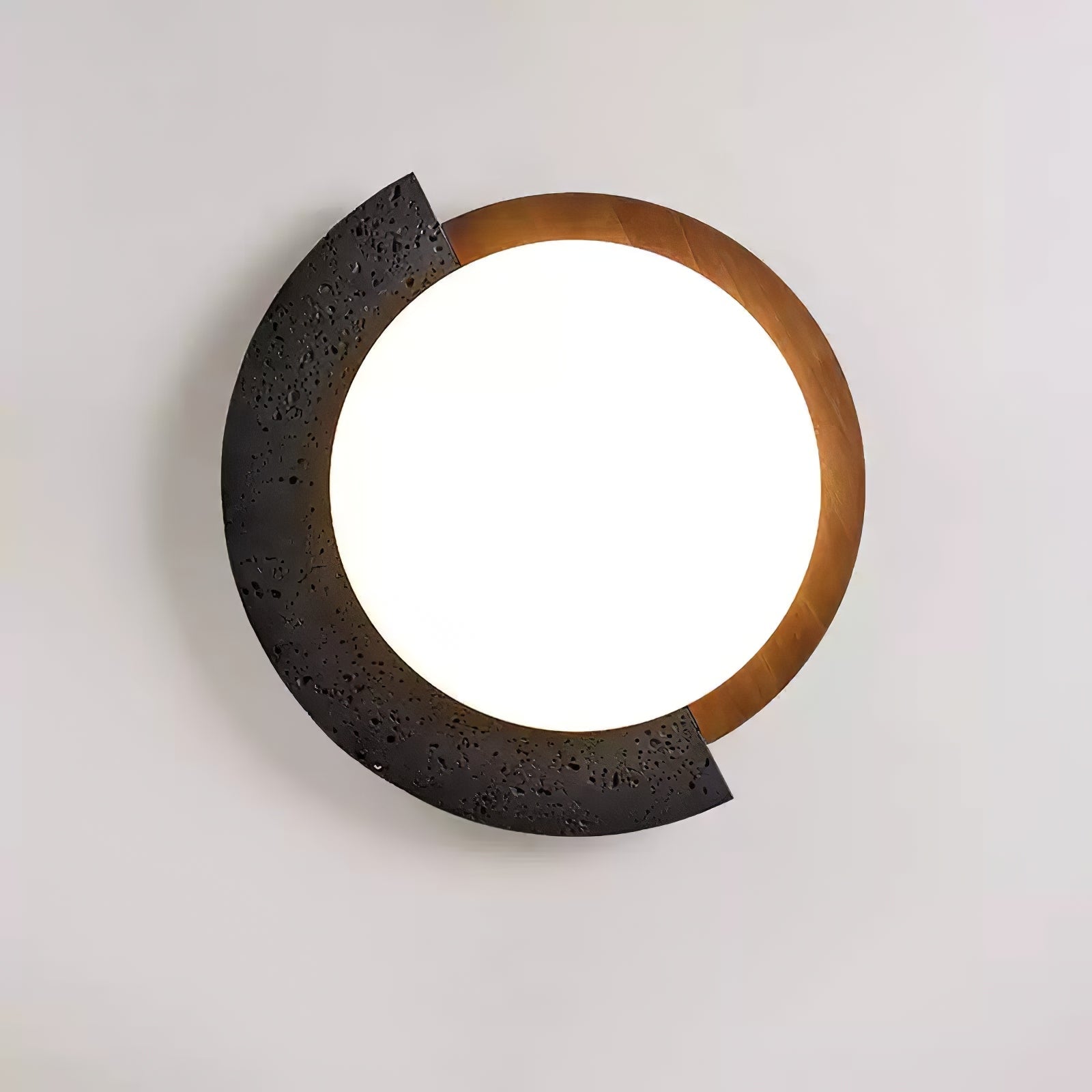 Ulvinor Asymmetrical Travertine Ceiling Light - Blowlighting
