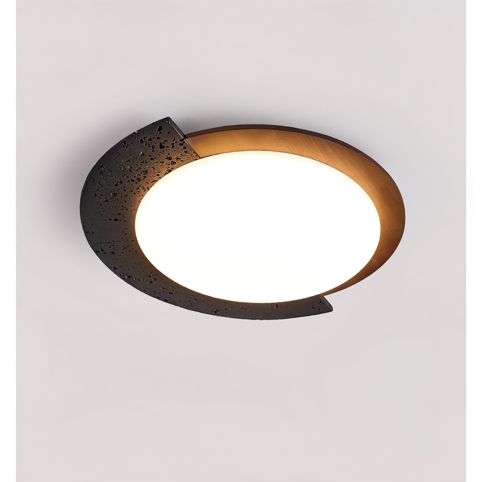 Ulvinor Asymmetrical Travertine Ceiling Light - Blowlighting