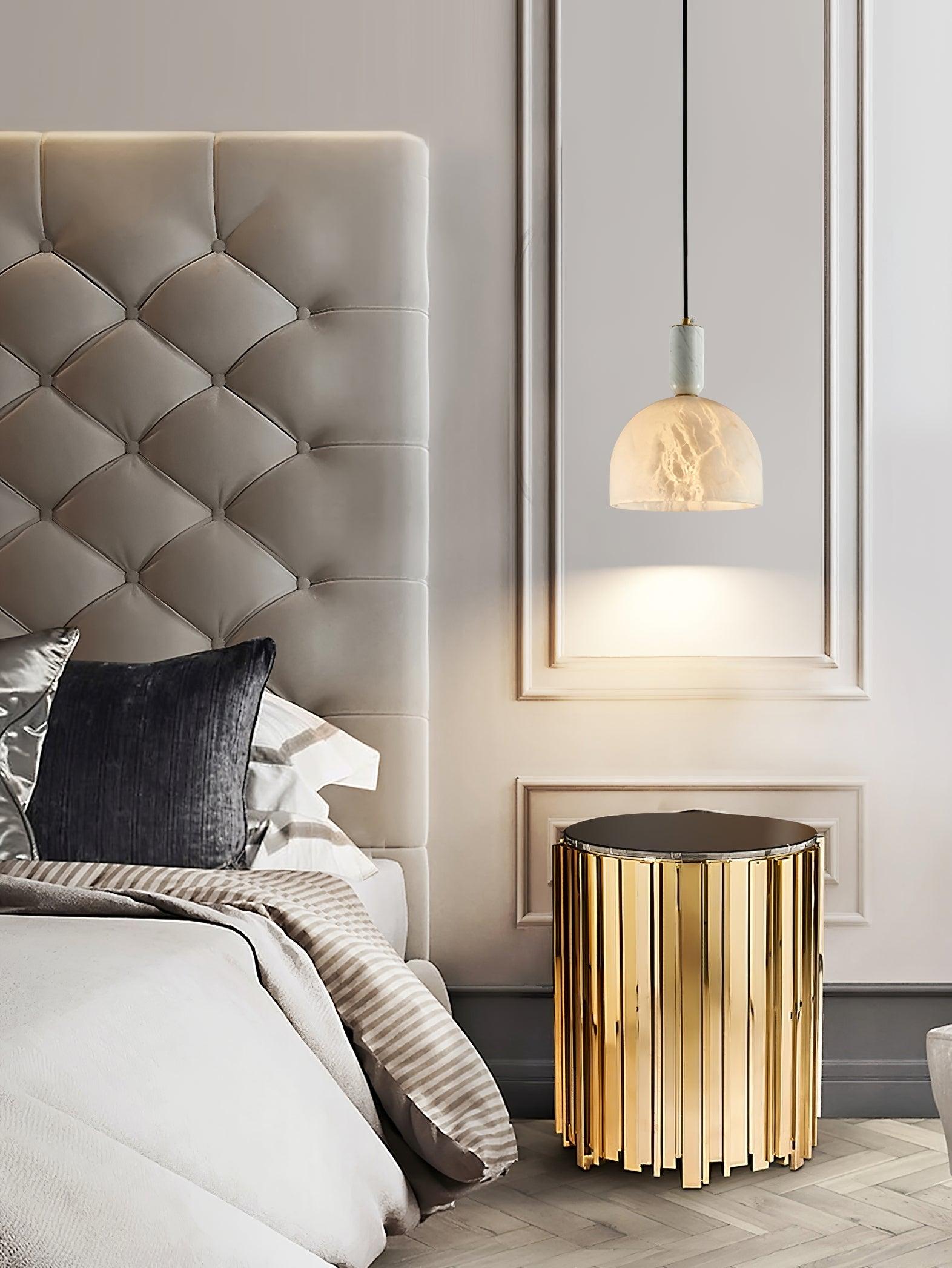 Culiror Minimalist Alabaster Pendant Light - Blowlighting